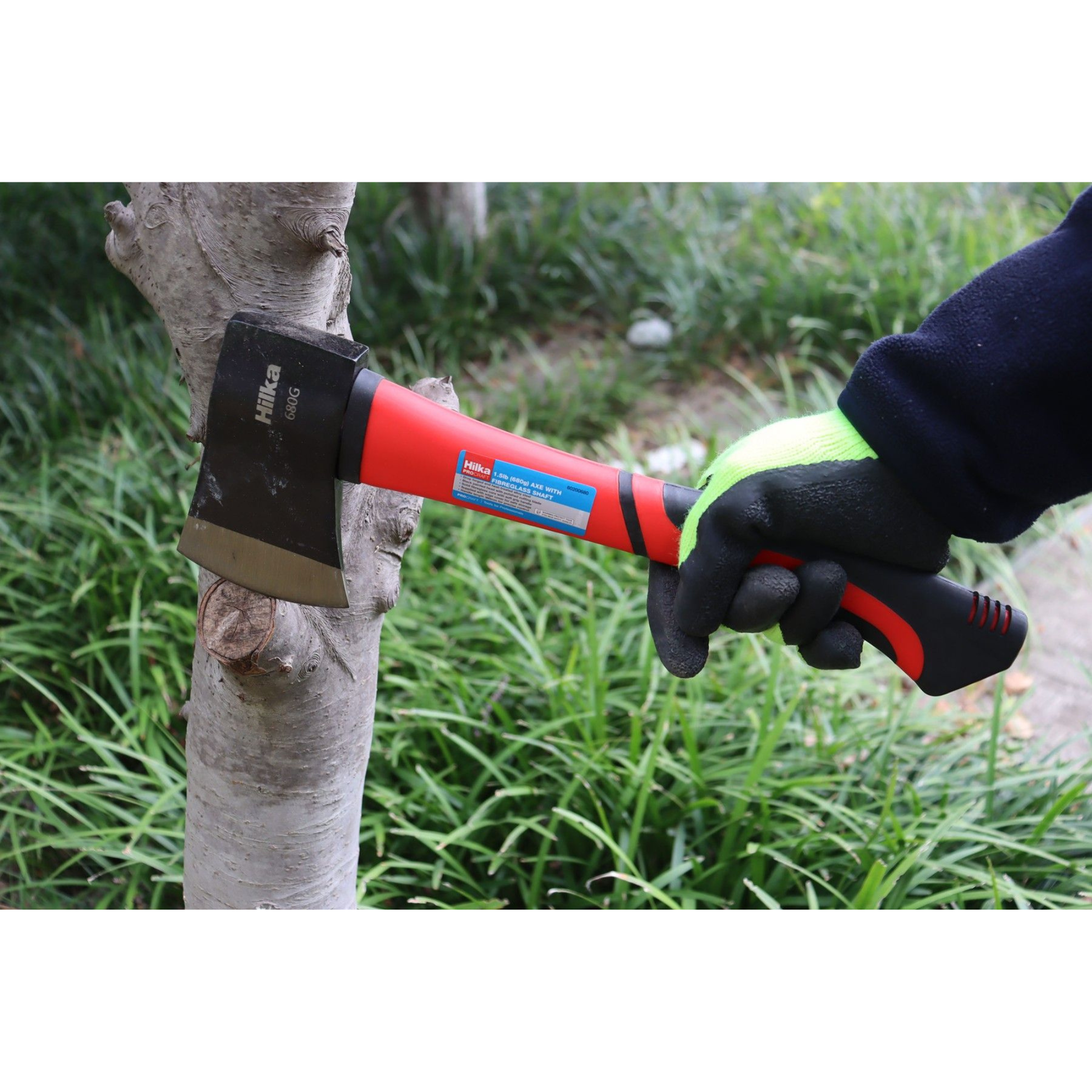 Hilka Axe with Fibre Glass Shaft 1.50lb (680g)