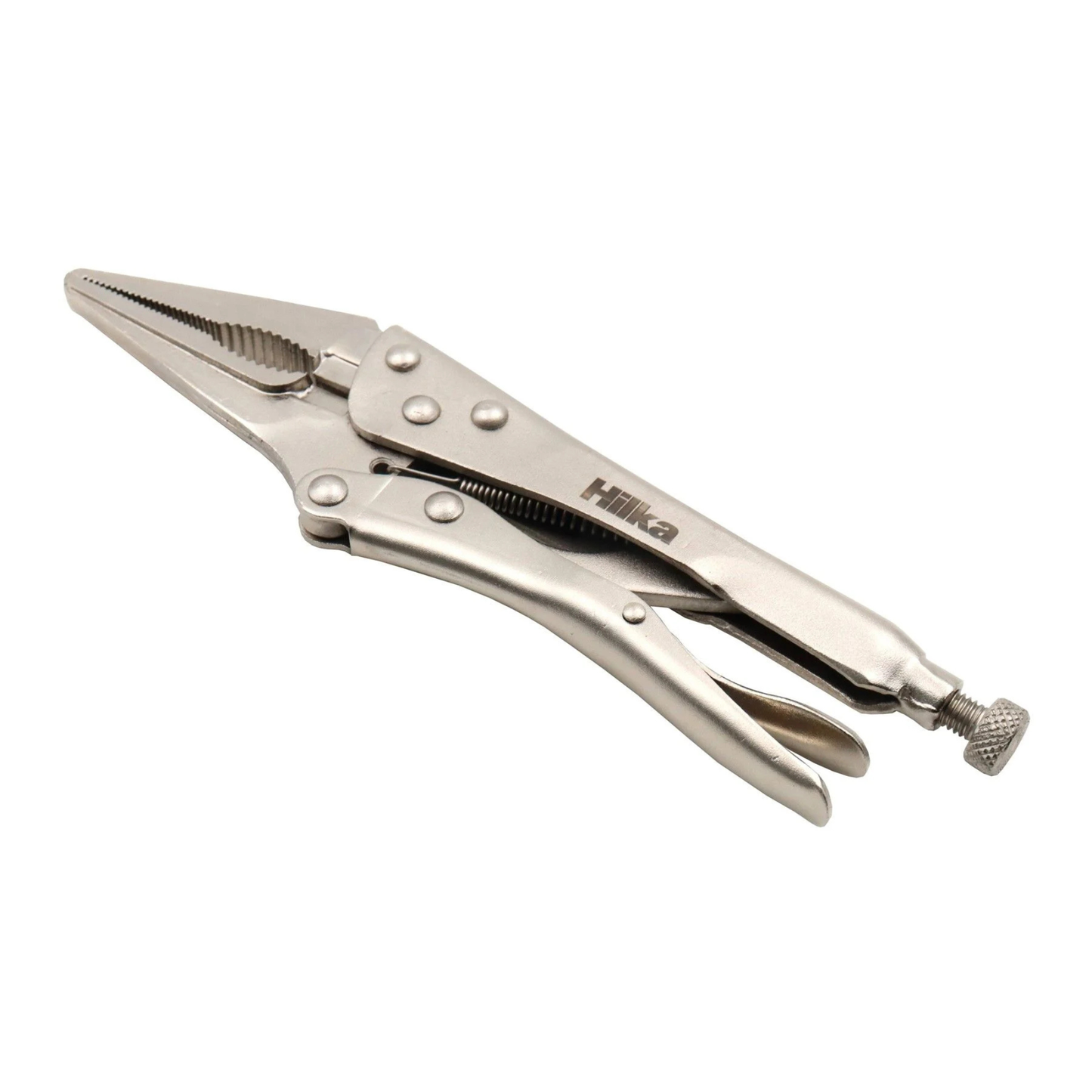 Hilka Long Nose Locking Curved Jaw Wrench 9" (230mm)