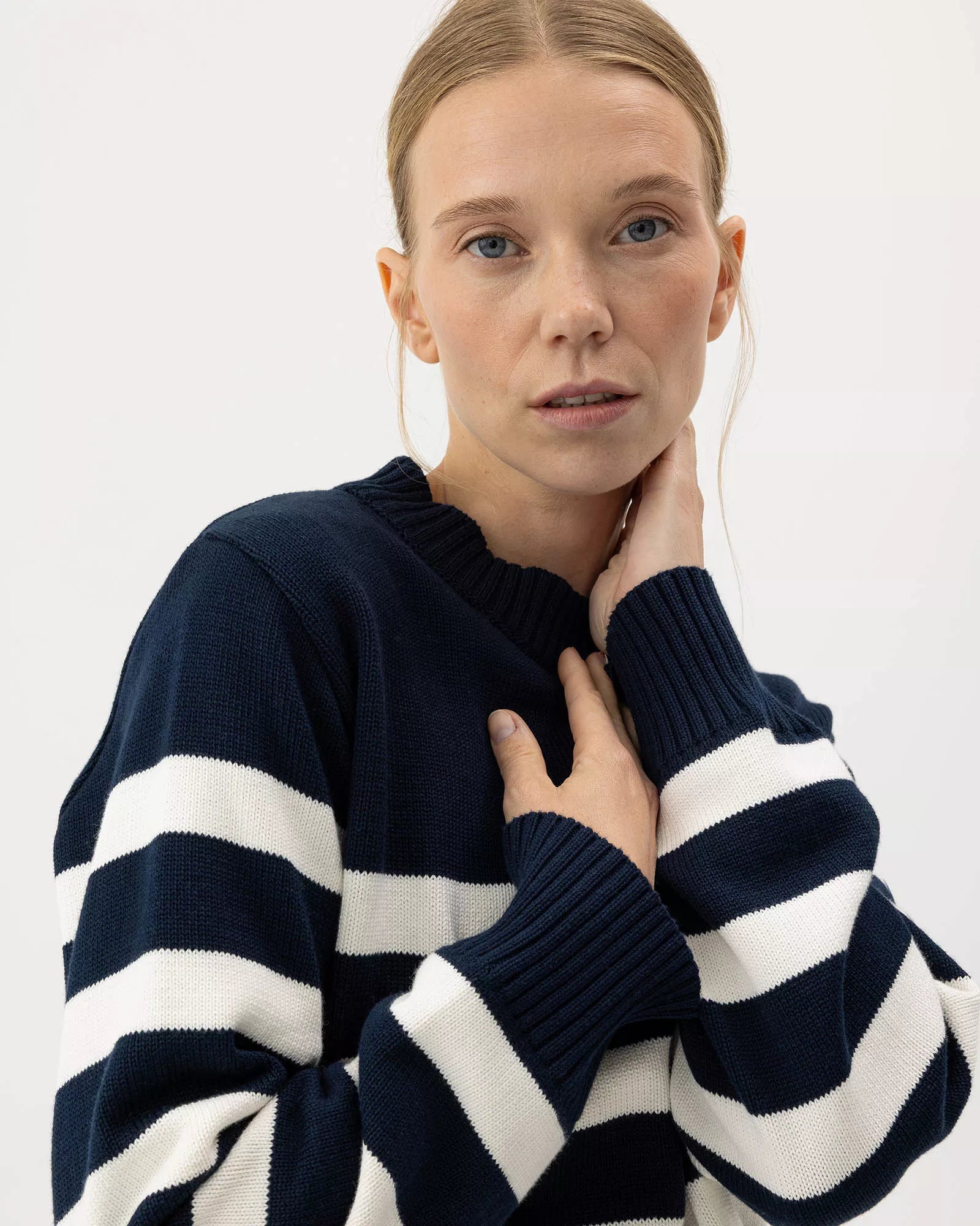 Holebrook Augusta Crew Knitted Windproof Sweater