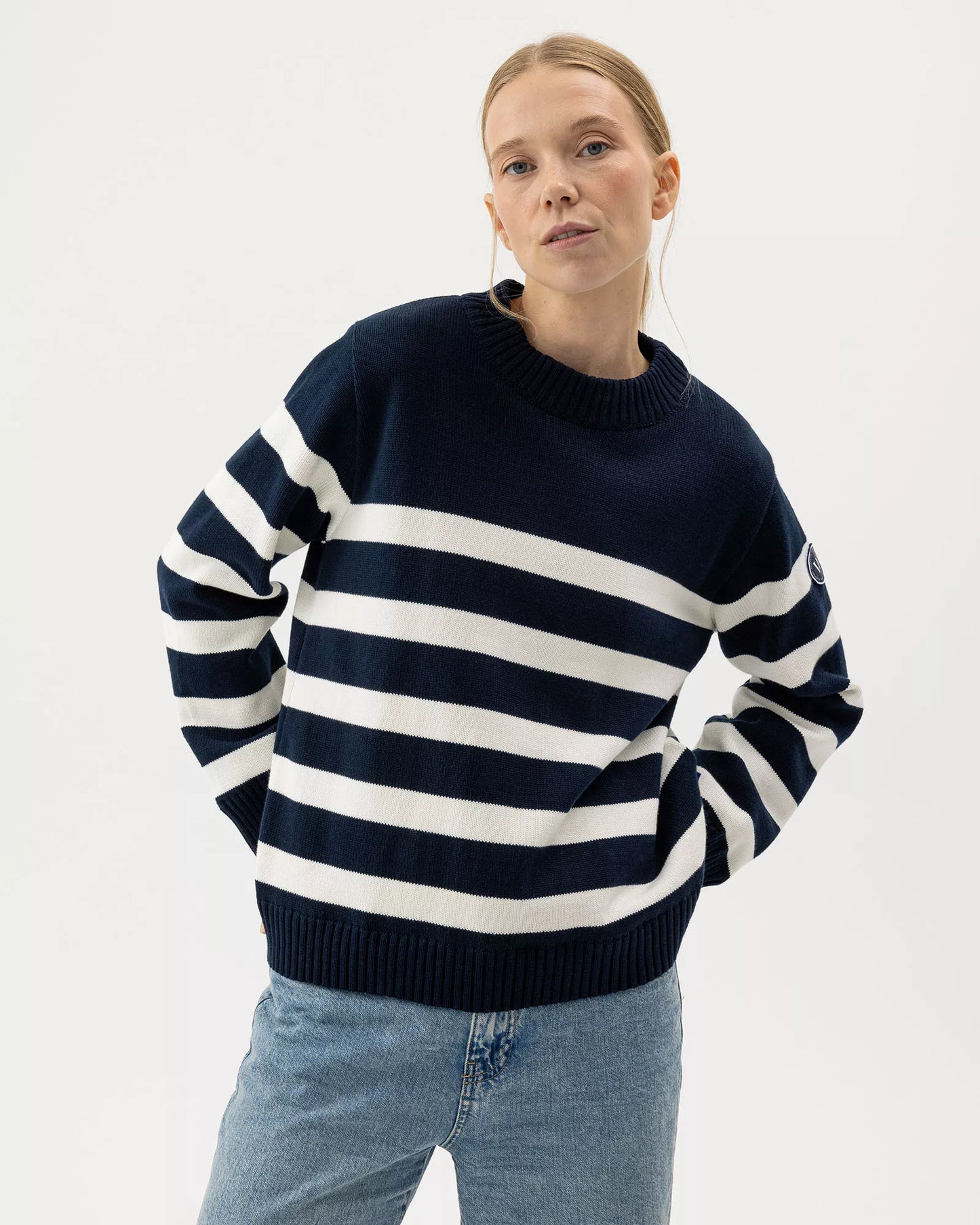 Holebrook Augusta Crew Knitted Windproof Sweater