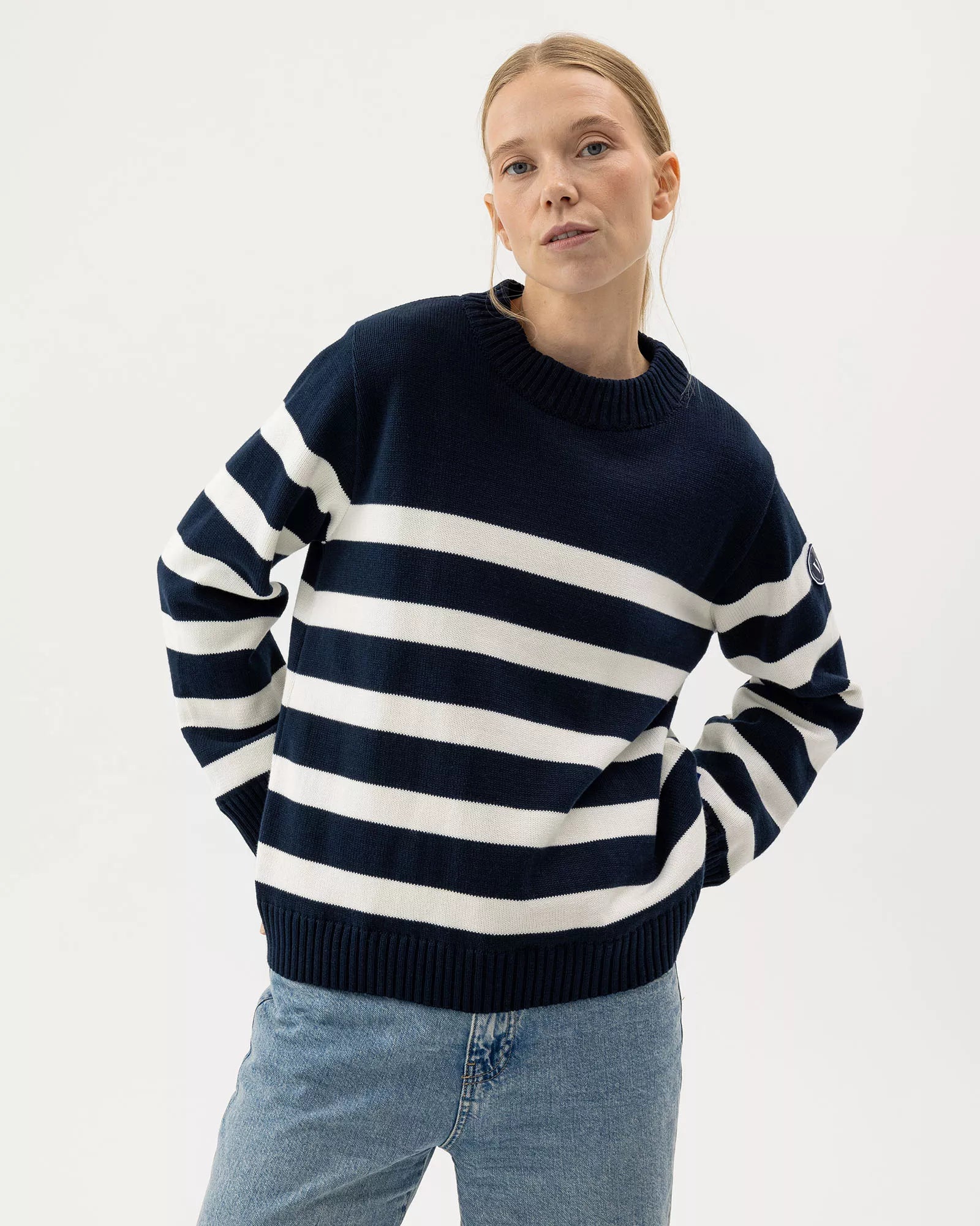 Holebrook Augusta Crew Knitted Windproof Sweater