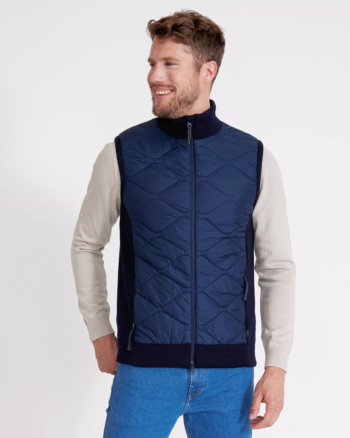 Holebrook Sweden Conny WP Grey Marl Windproof Vest