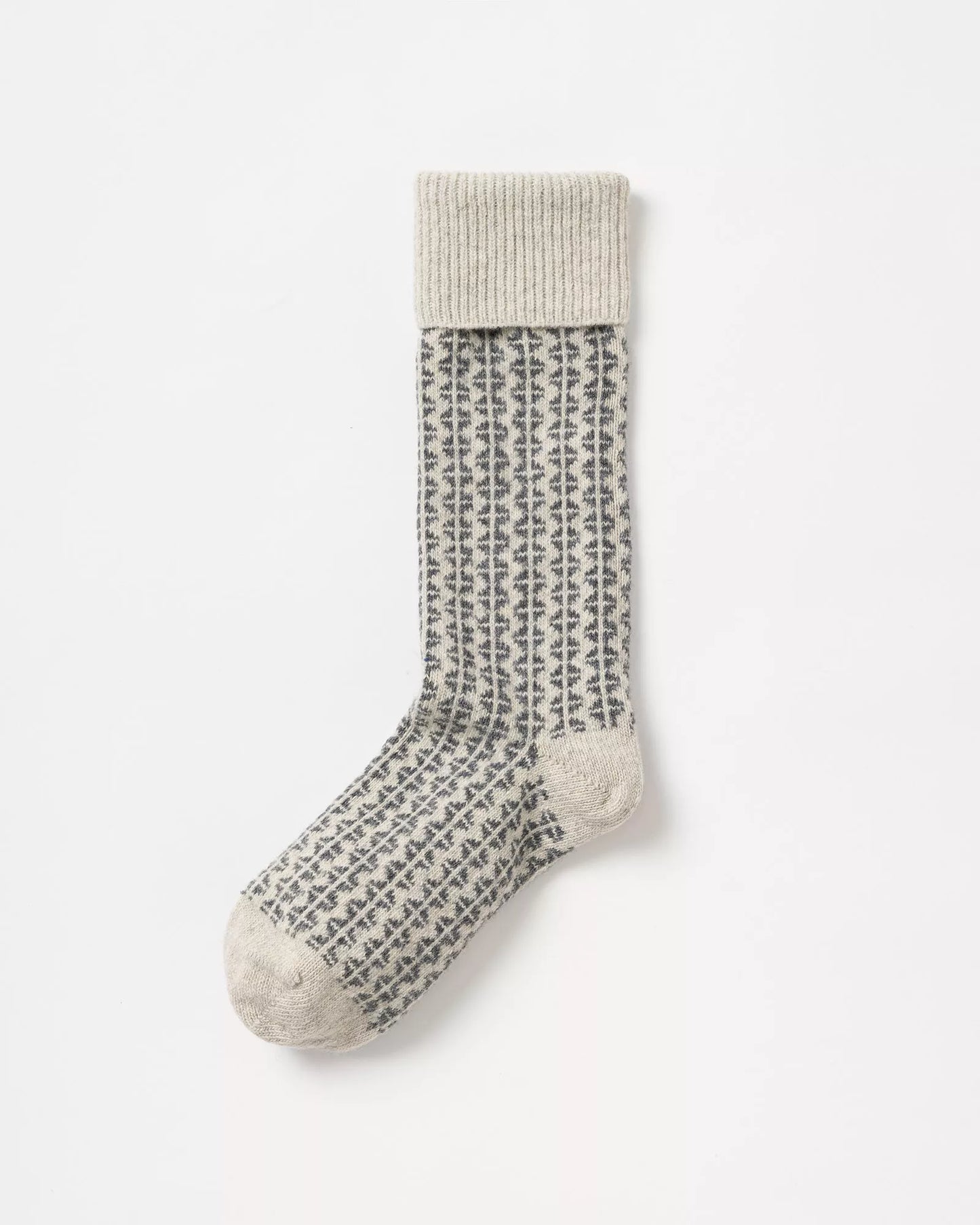 Holebrook Sweden Women's Järvsö Raggsocka pattern-knitted heavy wool socks.