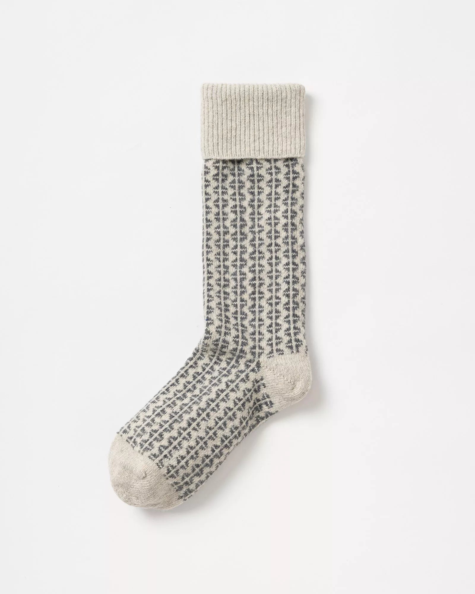 Holebrook Sweden Women's Järvsö Raggsocka pattern-knitted heavy wool socks.