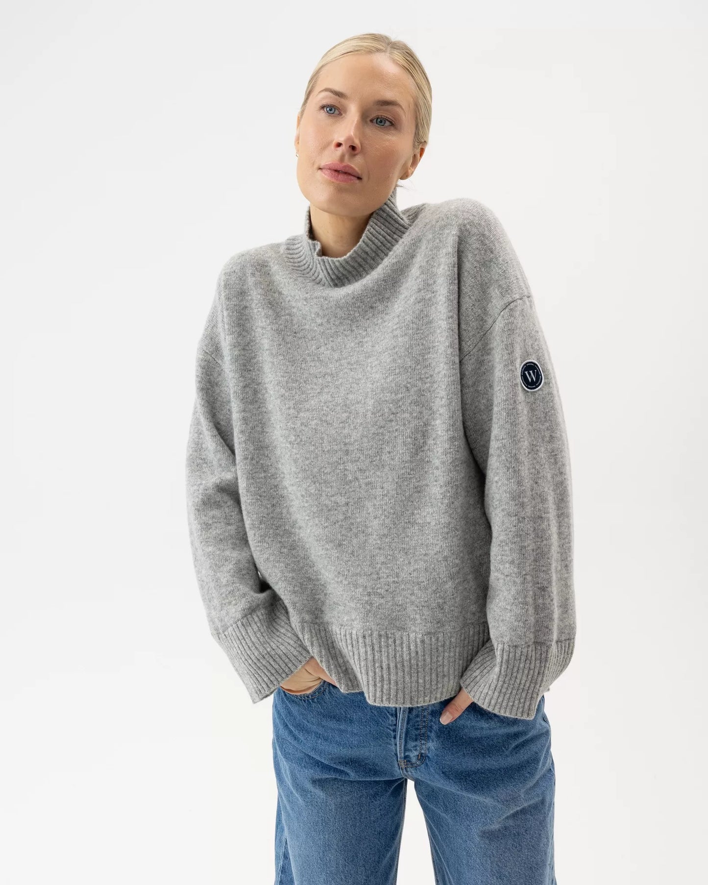 Holebrook Margot Turtle Knitted Windproof Sweater