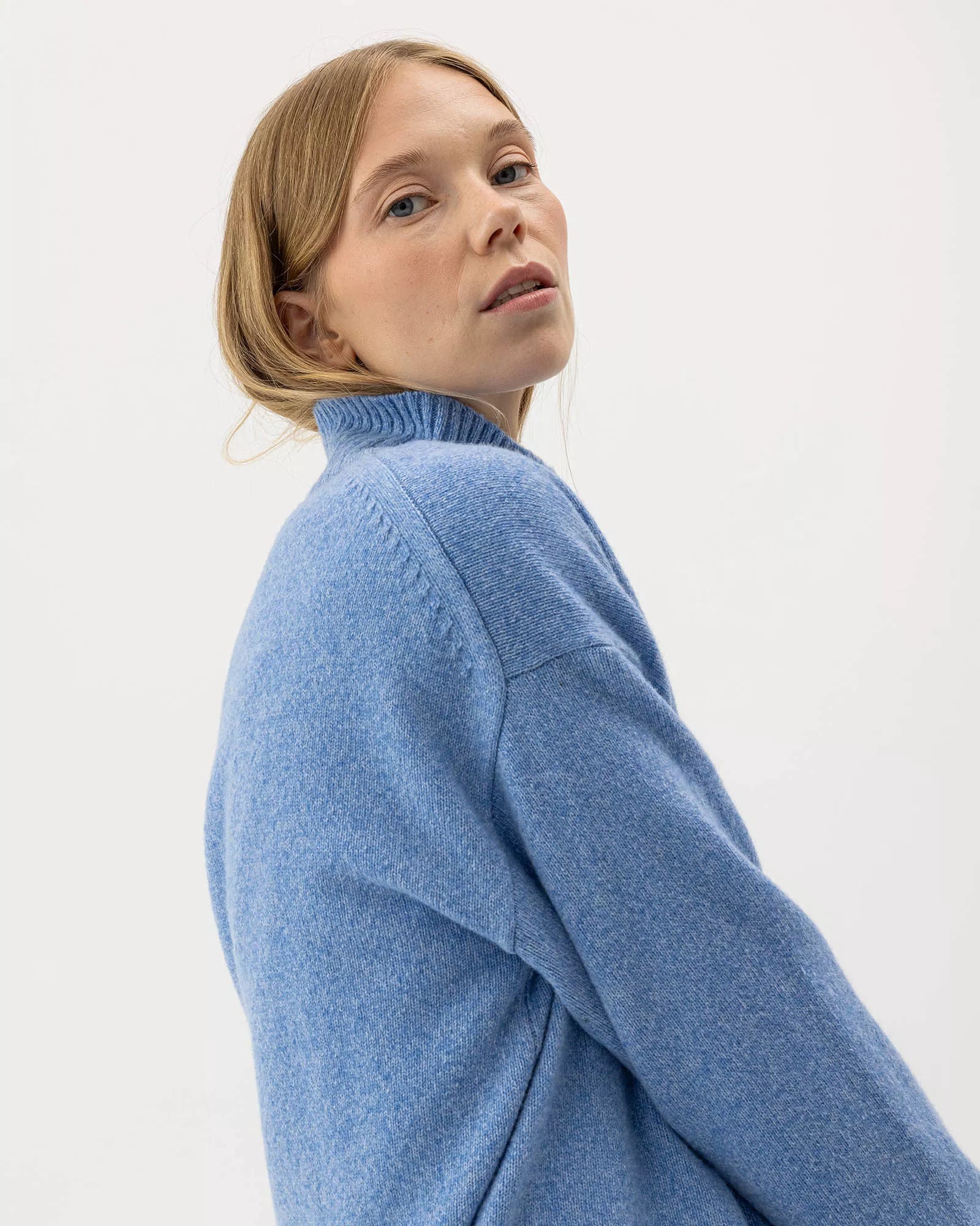 Holebrook Margot Turtle Knitted Windproof Sweater