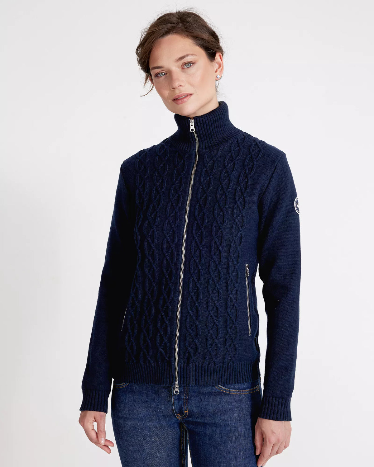 Holebrook Sweden Marianne Full Zip Windproof Sweater