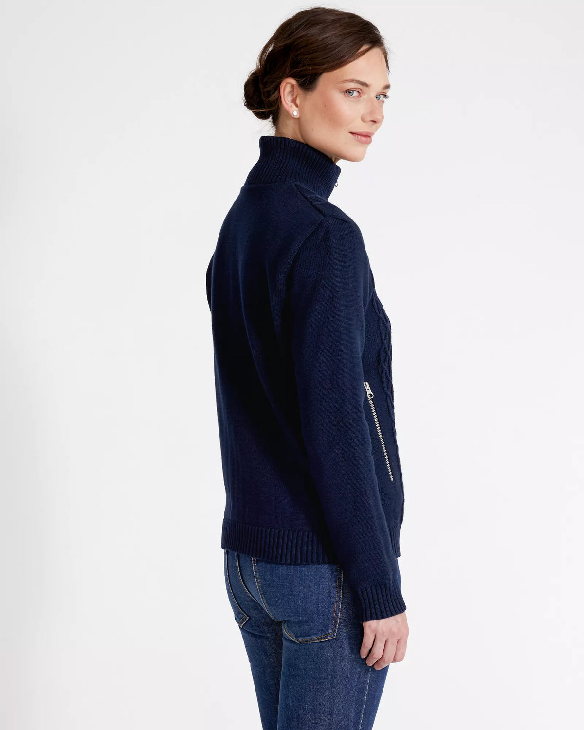 Holebrook Sweden Marianne Full Zip Windproof Sweater