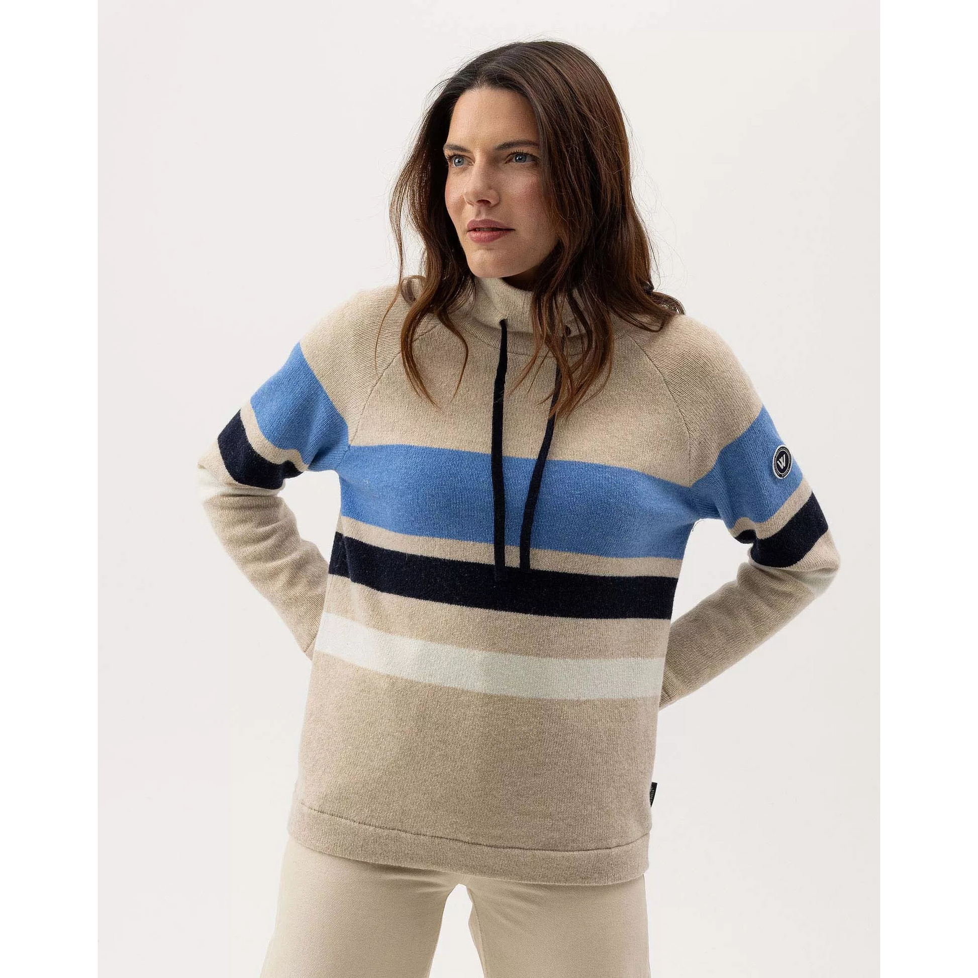 Holebrook Sweden Angelika Windproof Wool Sweater