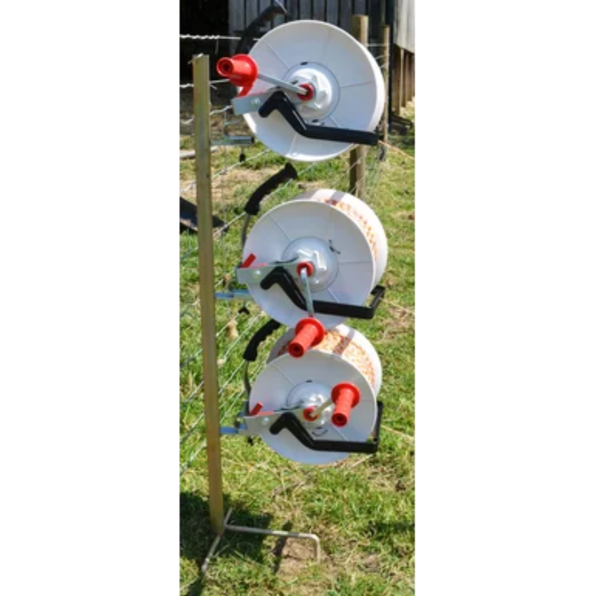 Hotline Heavy-Duty Angle Steel Reel Fixing Post 120cm