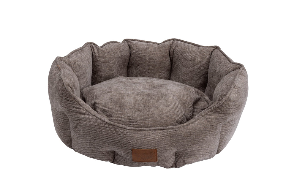 House of Paws Chenille Oval Nesting Bed