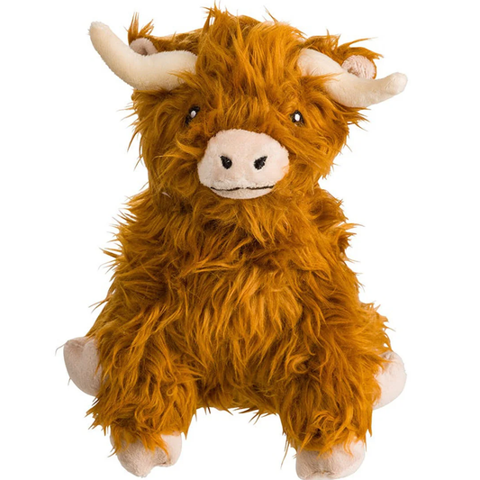 Dog Toy Highland Cow Plush