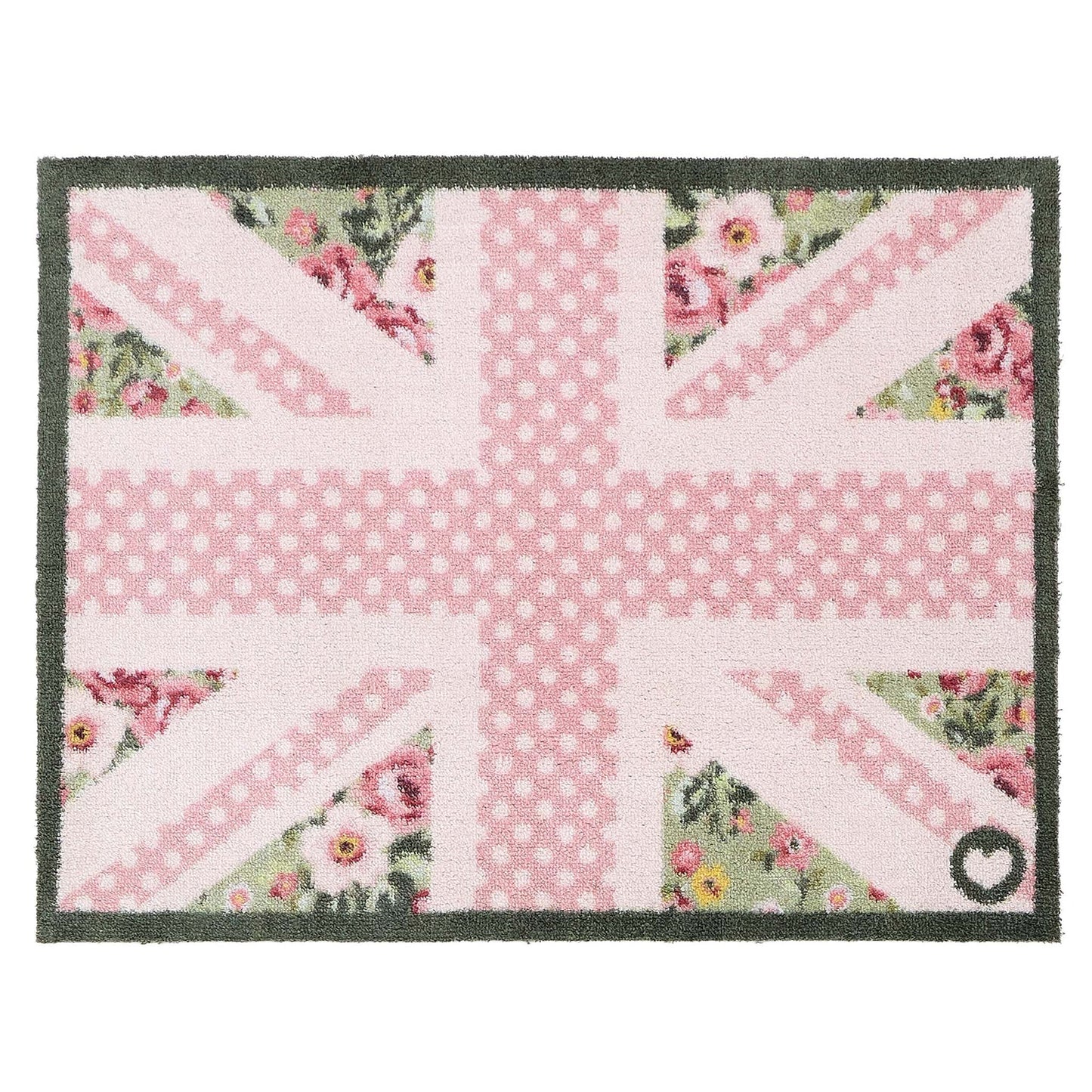Hug Rug Country Rose Flag Washable Doormat