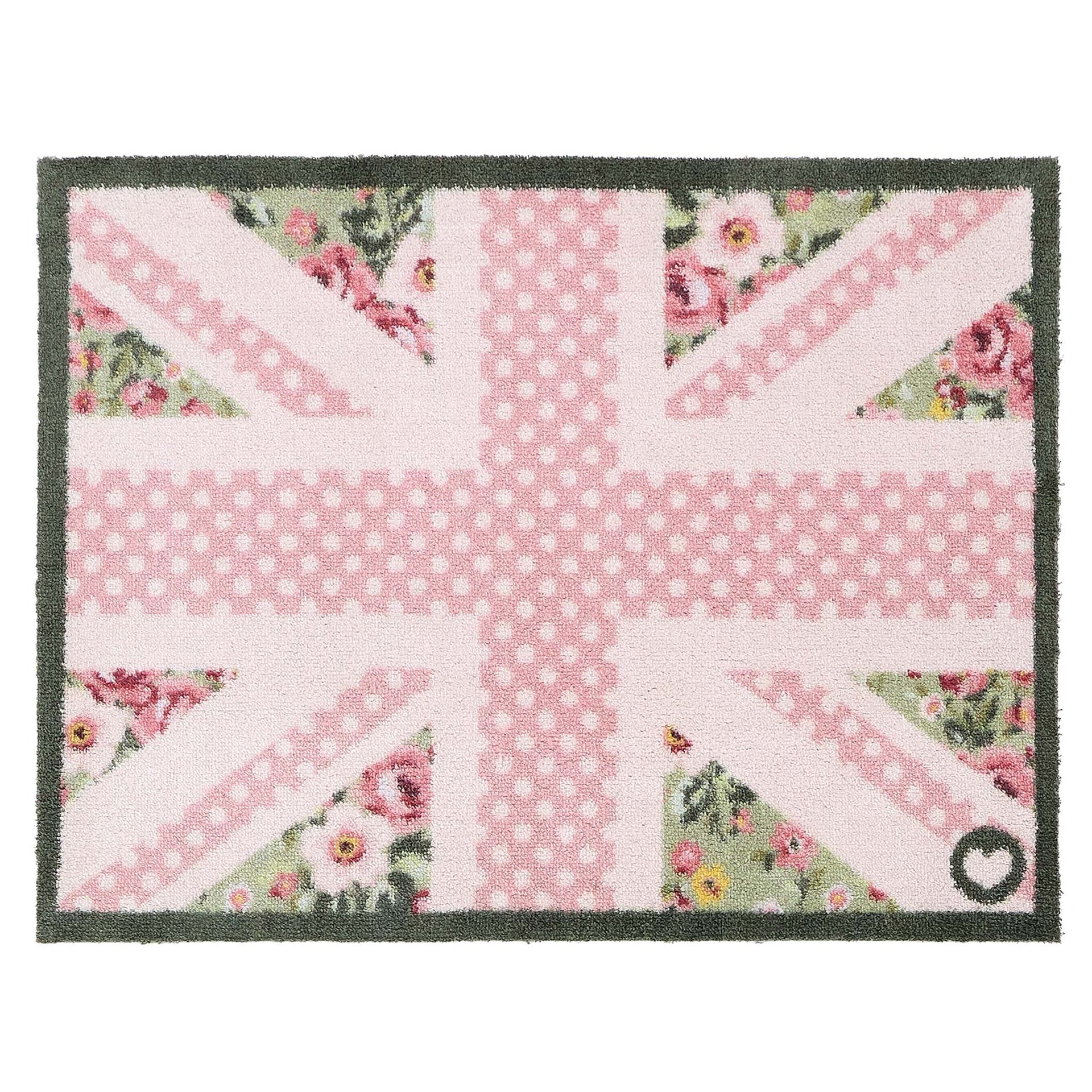 Hug Rug Country Rose Flag Washable Doormat