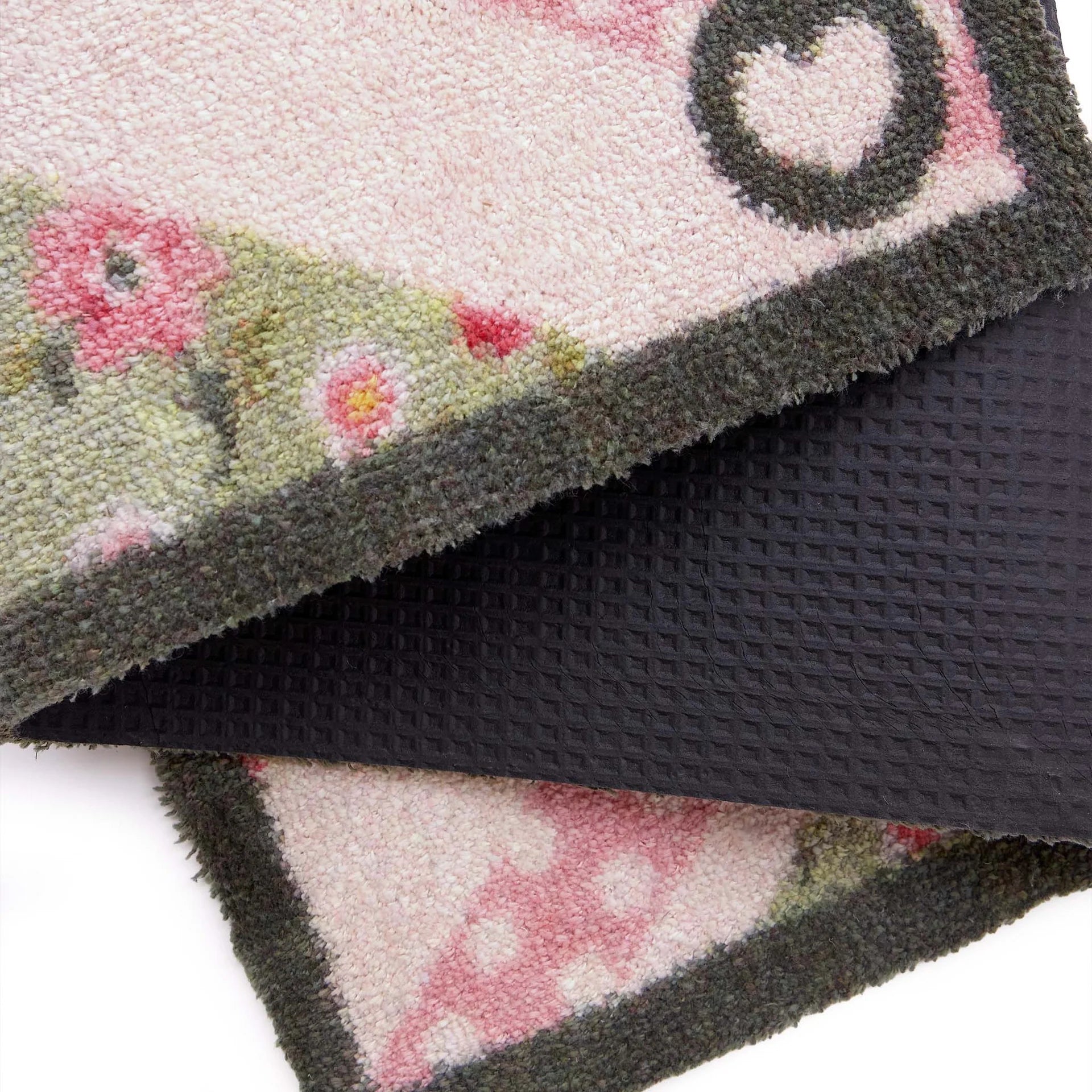 Hug Rug Country Rose Flag Washable Doormat