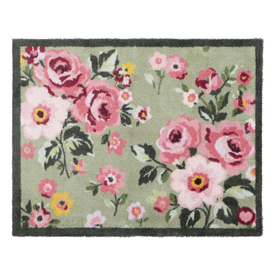 Hug Rug Country Rose Floral Washable Doormat