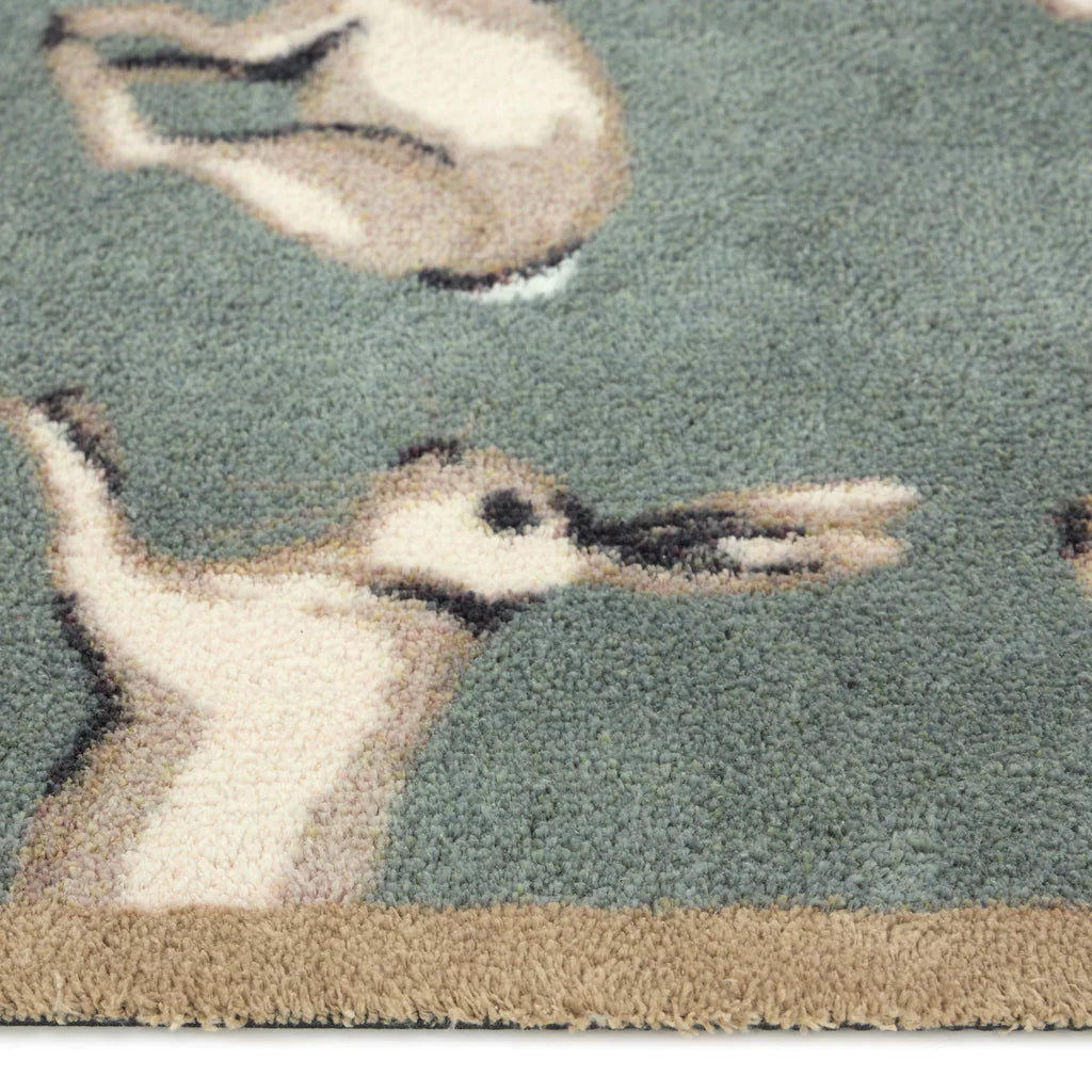 Hug Rug Farmhouse Hares Doormat