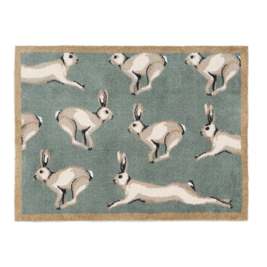 Hug Rug Farmhouse Hares Doormat