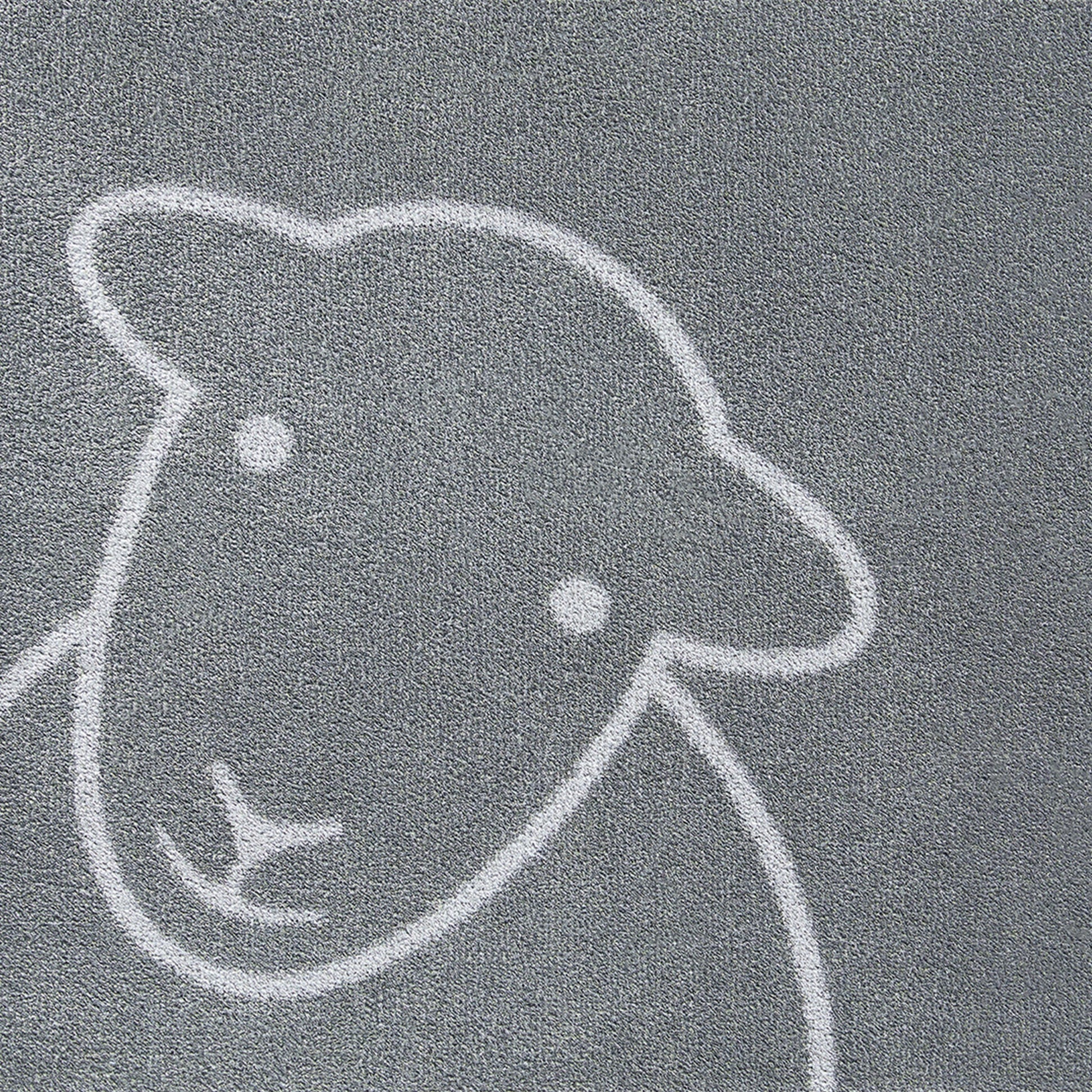 Hug Rug Hello Grey Herdy Door Mat
