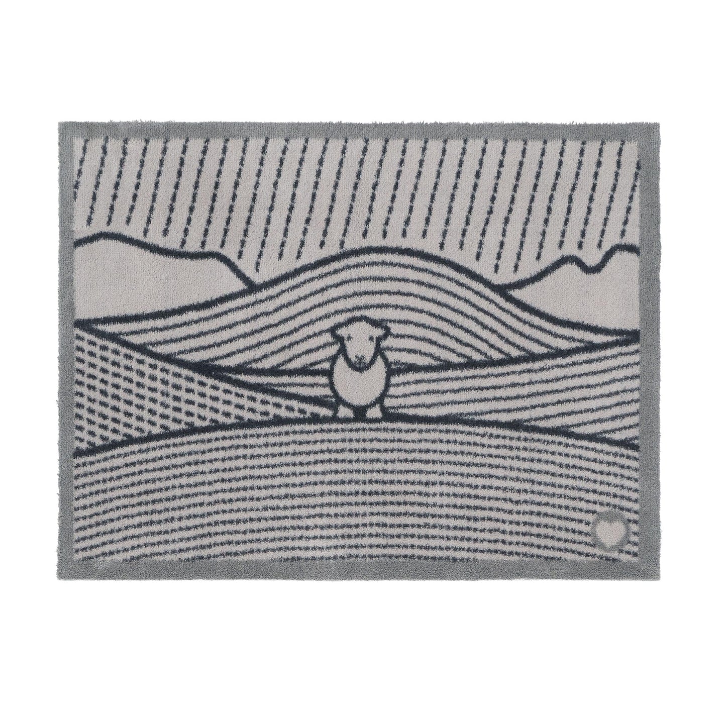 Hug Rug Herdy Lines Washable Doormat