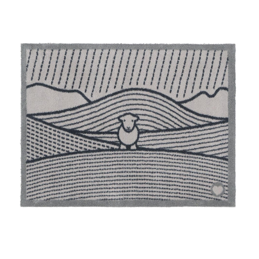 Hug Rug Herdy Lines Washable Doormat