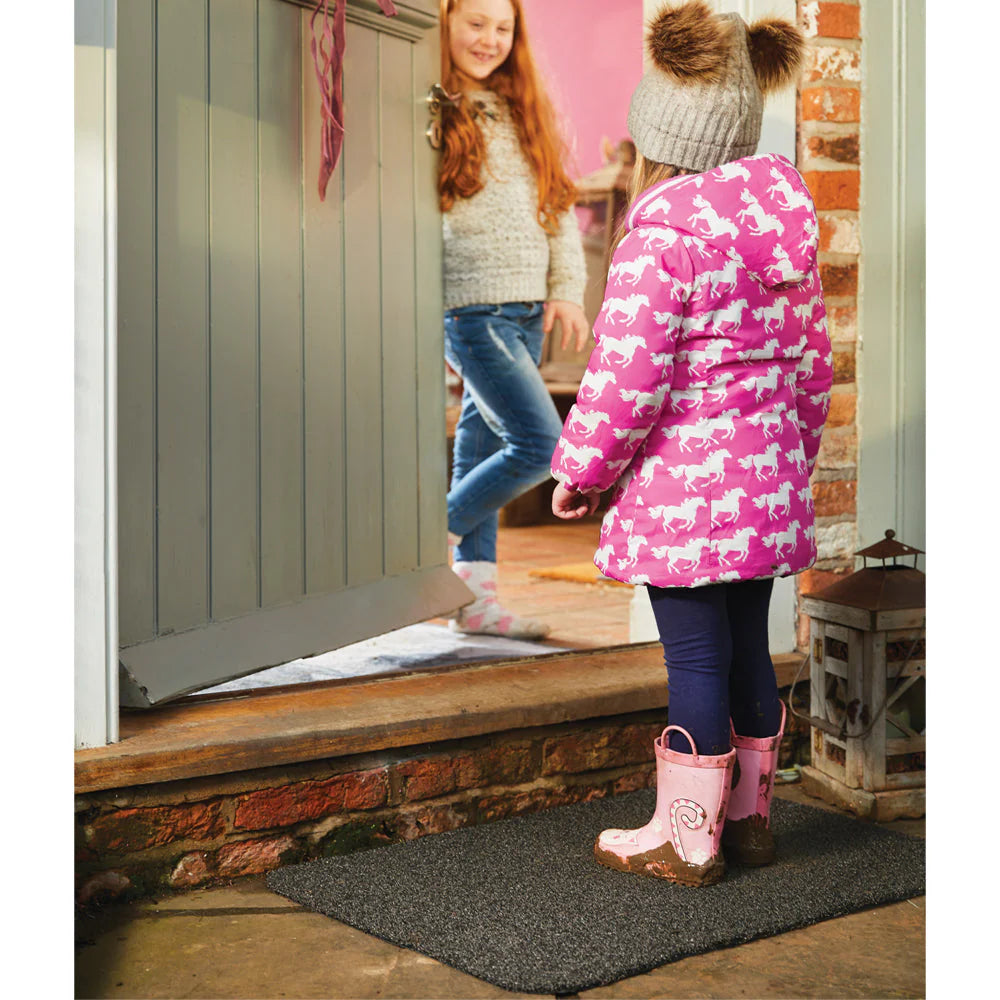 Hug Rug Outdoor Door Mat Coffee 50x70cm