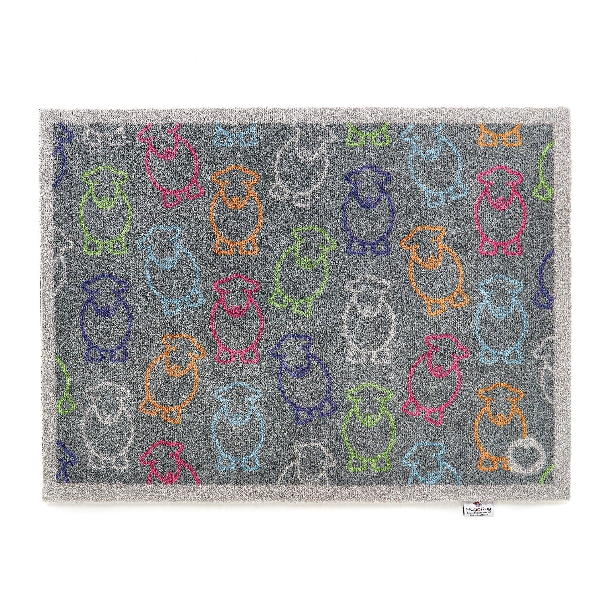 Hug Rug Outline Herdy Washable Doormat