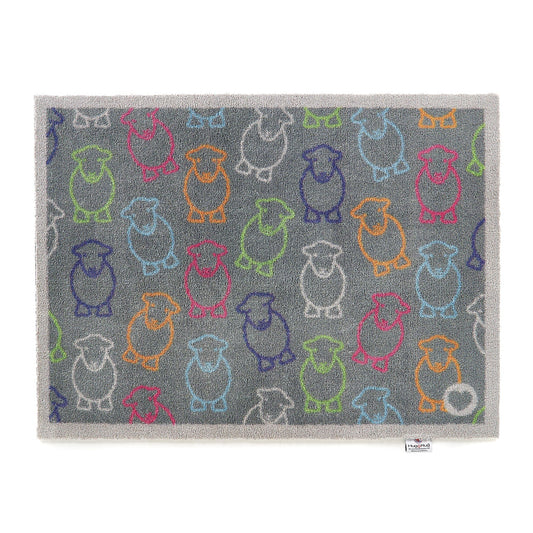 Hug Rug Outline Herdy Washable Doormat