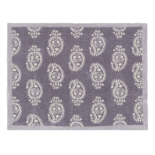 Hug Rug Paisley Grey Washable Doormat