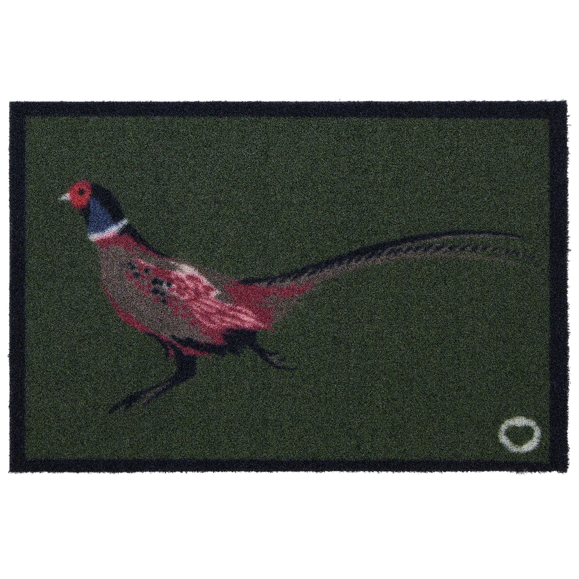 Hug Rug Pheasant Green Outdoor Doormat