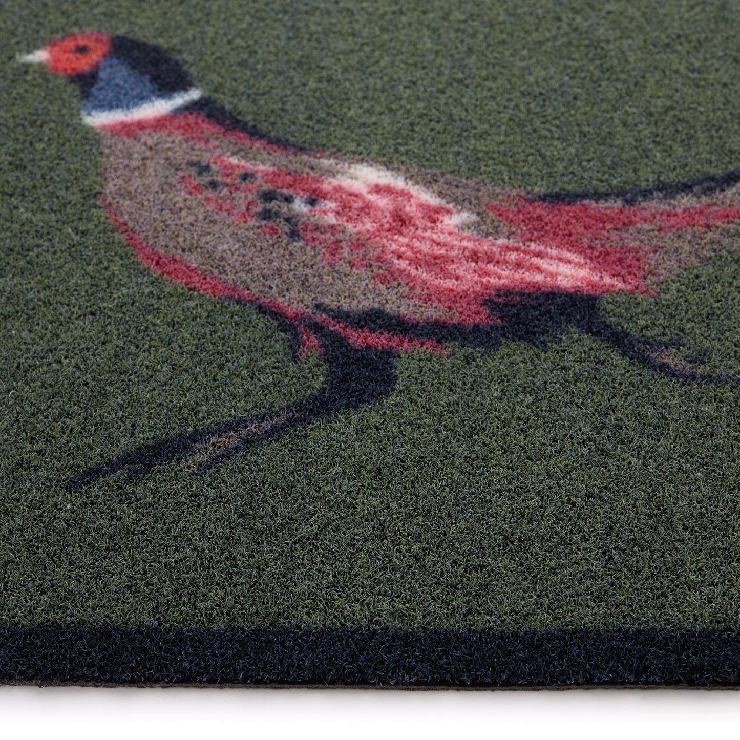 Hug Rug Pheasant Green Outdoor Doormat
