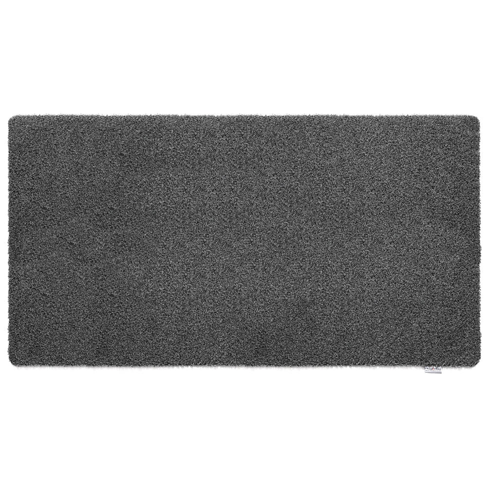 Hug Rug Plain Charcoal Runner Doormat