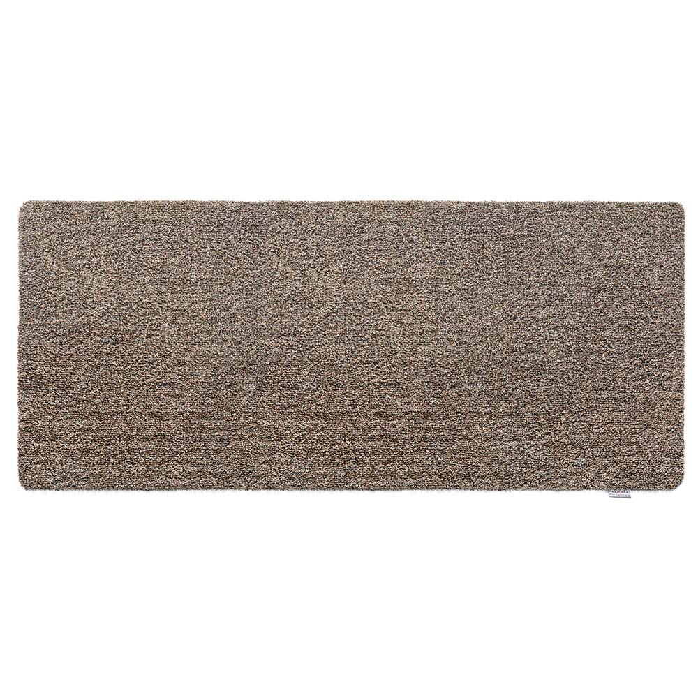Hug Rug Plain Fleck Coffee Runner Mat