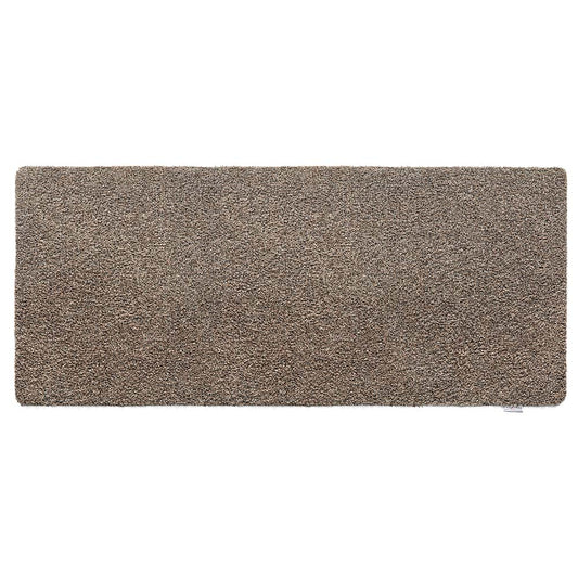 Hug Rug Plain Fleck Coffee Runner Mat