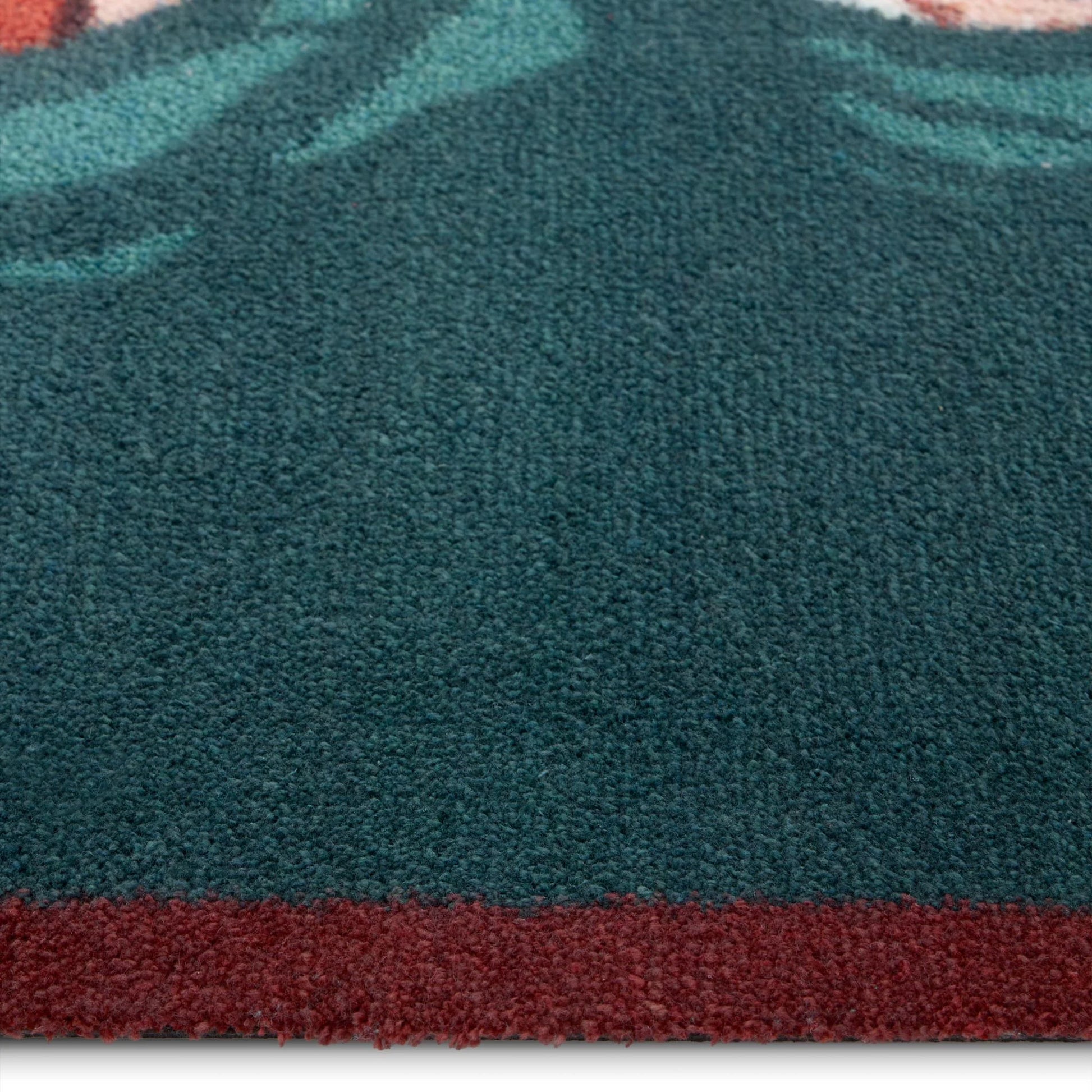 Hug Rug Swimming Ducks Teal Runner Mat