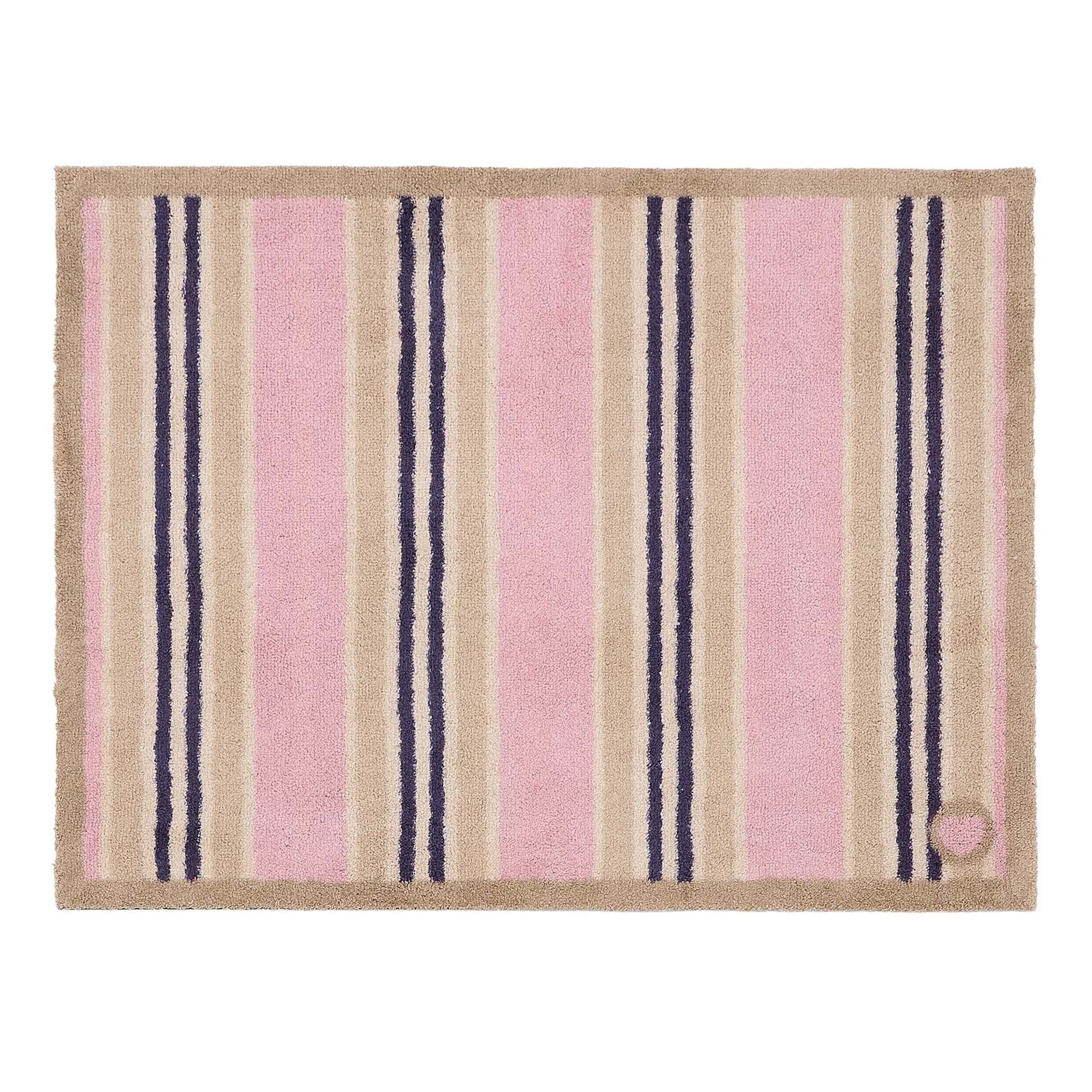 Hug Rug Timeless Stripe Blush Washable Doormat