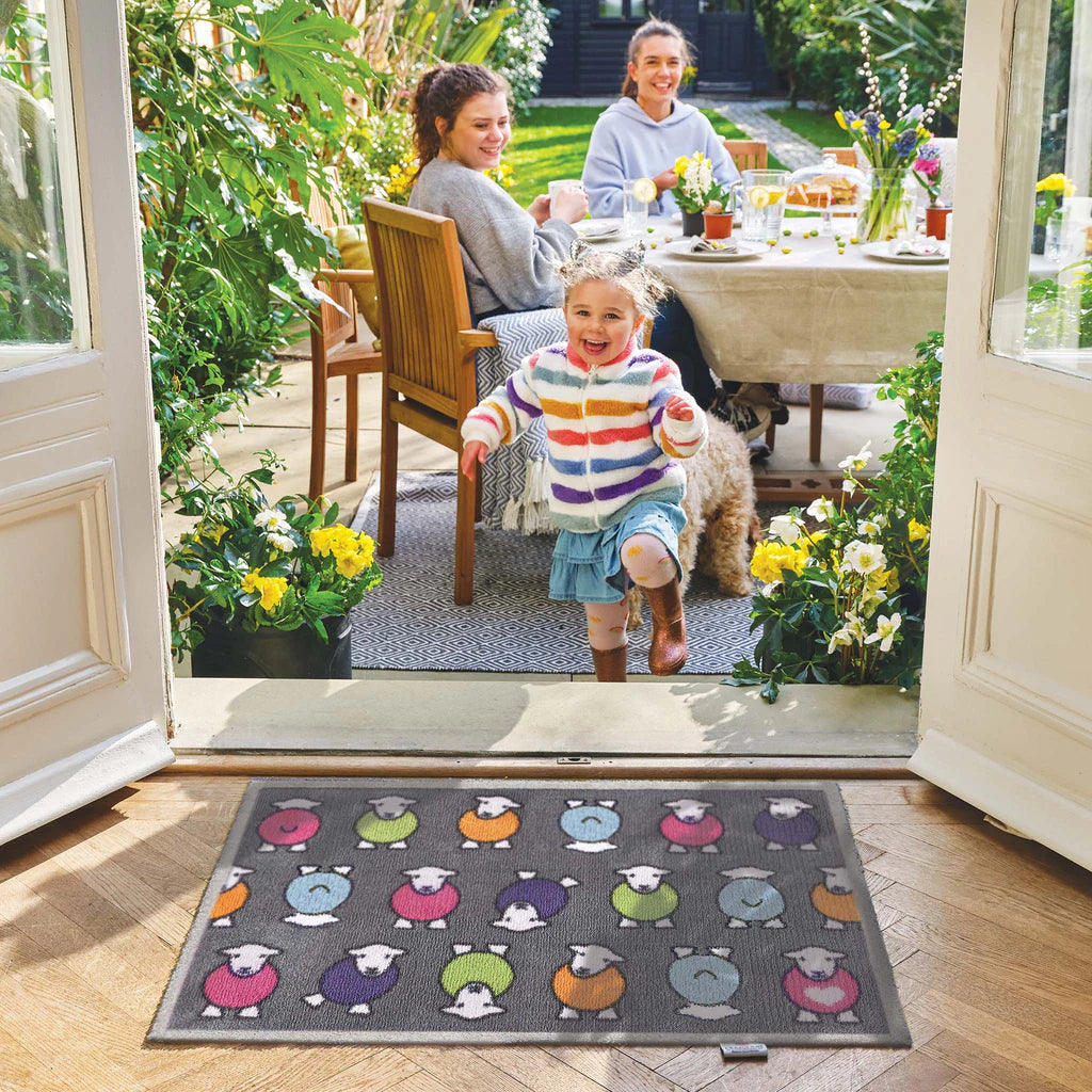 Hug Rug x Herdy Marra Grey Herdy Washable Doormat