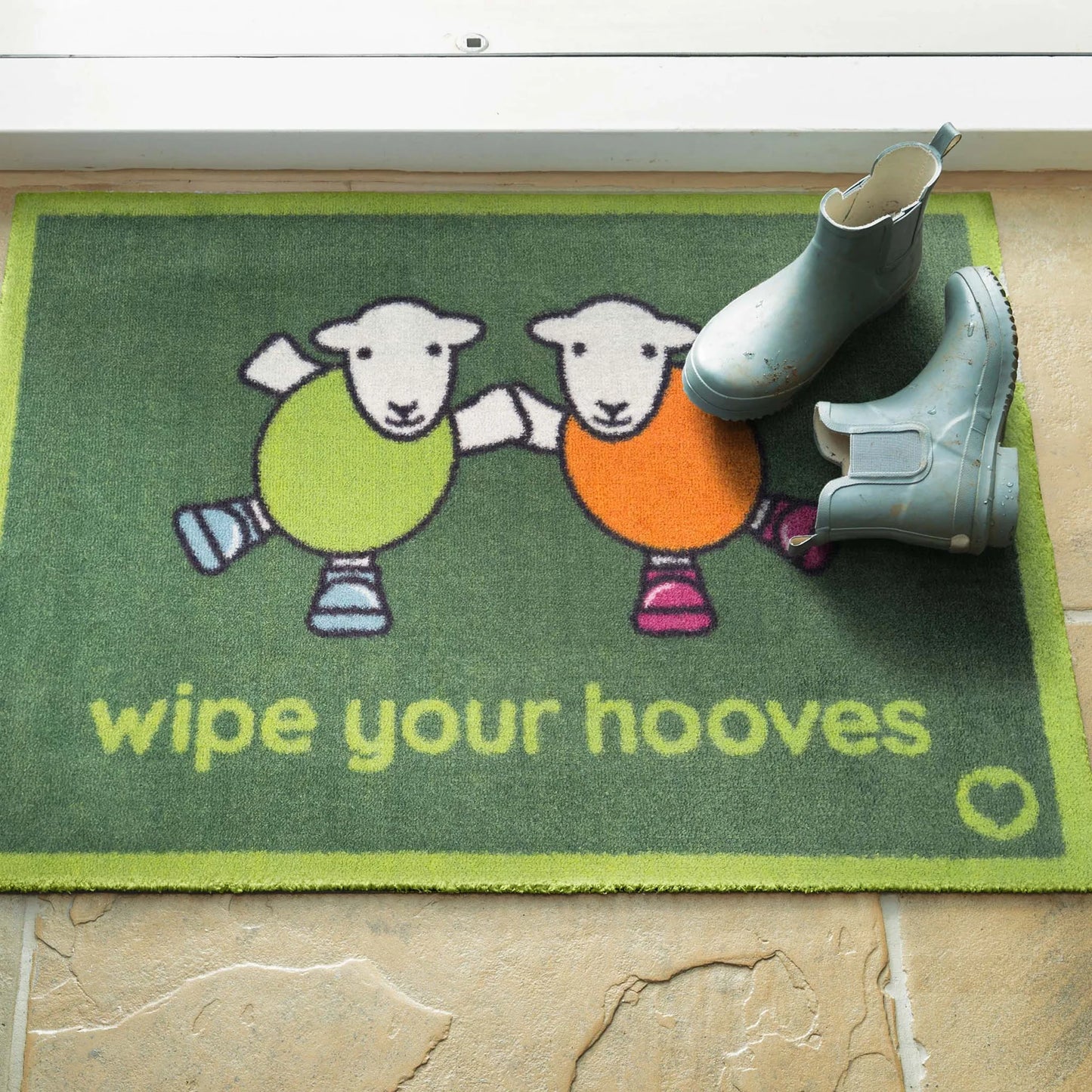 Hug Rug x Herdy Wipe Your Hooves Doormat