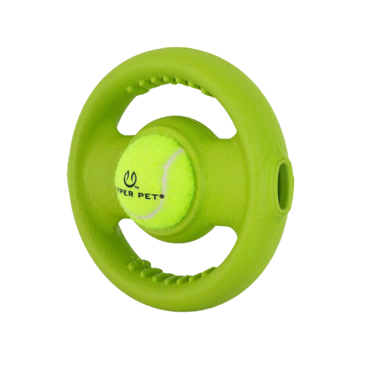 Hyper Pet Hide-N-Squeak Wheel Dog Toy