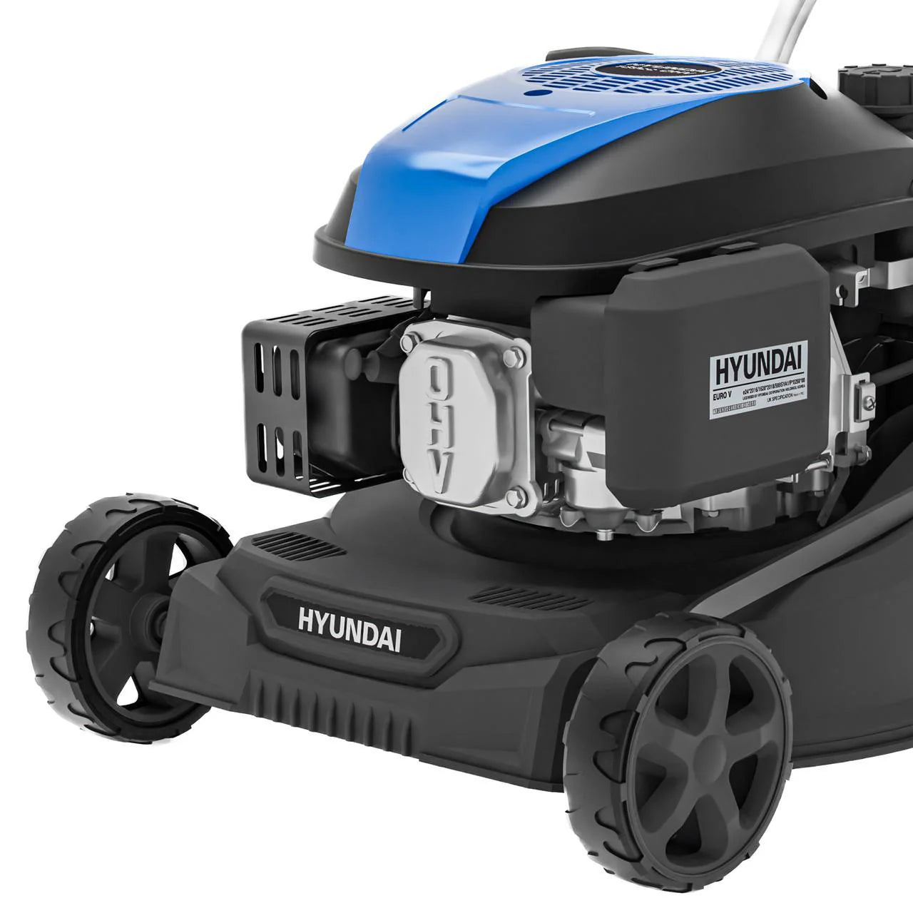 Hyundai HYM16130PX Hand Push Petrol Lawnmower 40cm