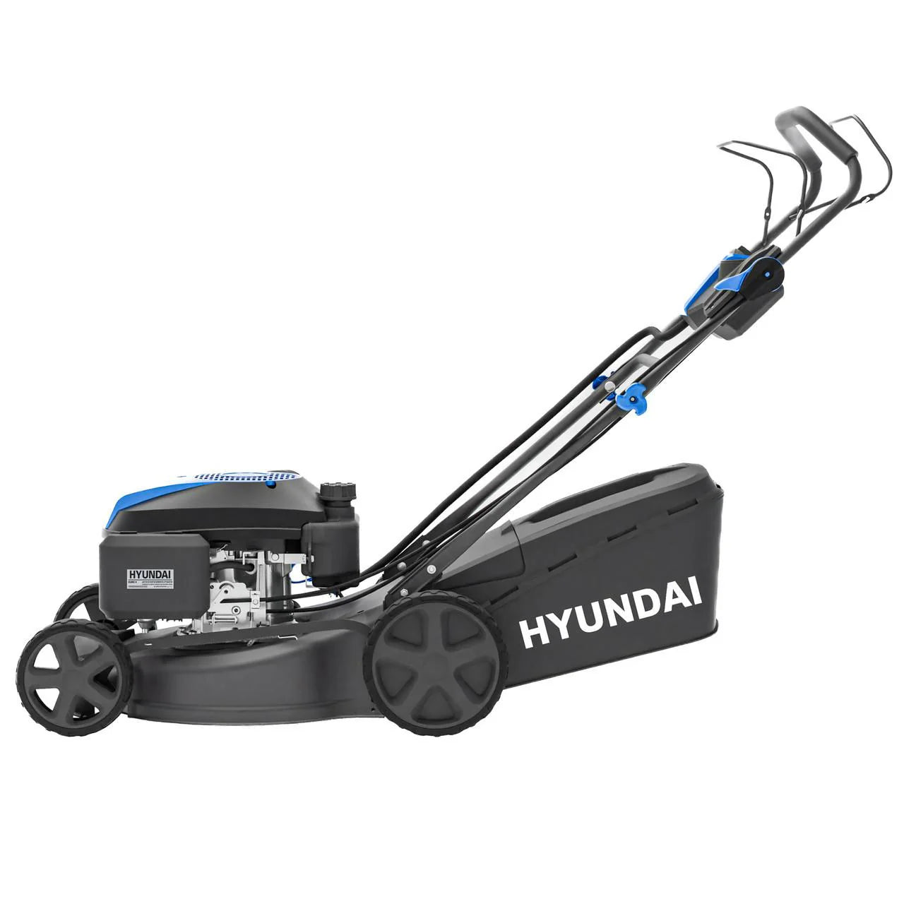 Hyundai HYM17150SPEX Electric Start Self-Propelled Petrol Lawnmower 43cm