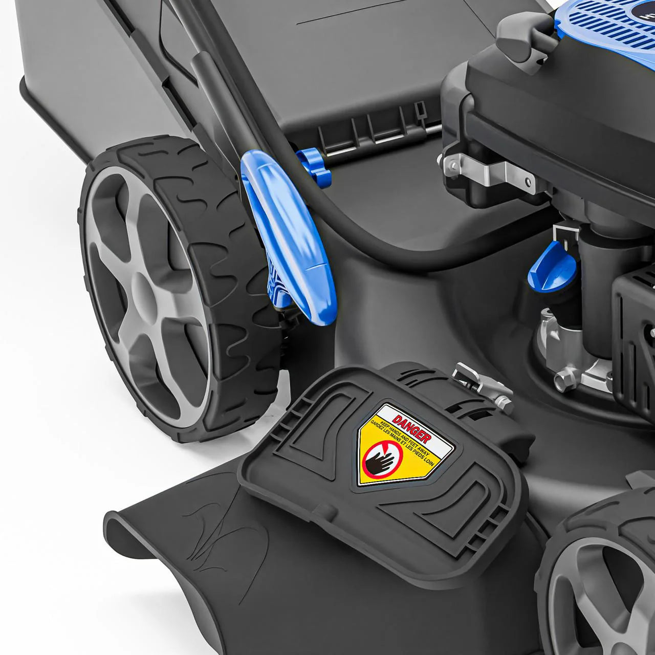 Hyundai HYM18150SPEX Self-Propelled Electric Start Petrol Lawnmower 46cm