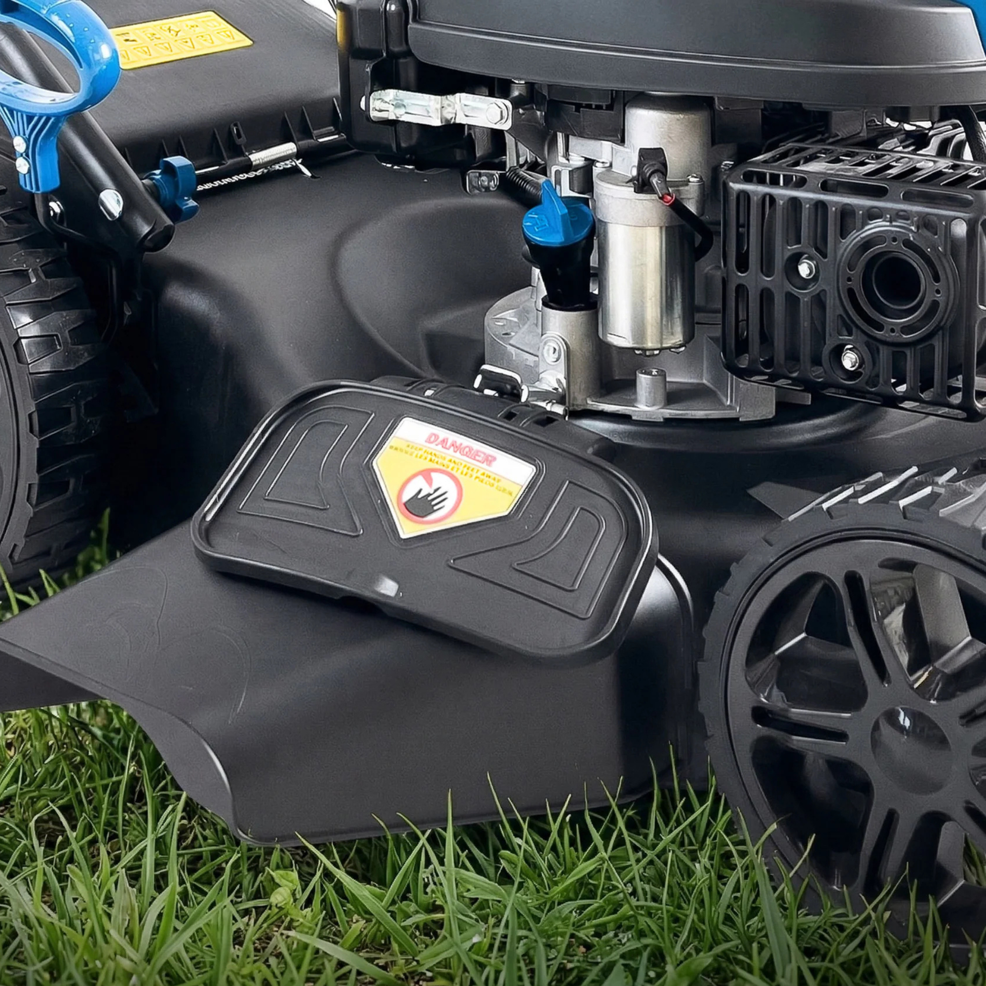 Hyundai HYM20200SPEX Self-Propelled Electric Start Petrol Lawnmower 51cm