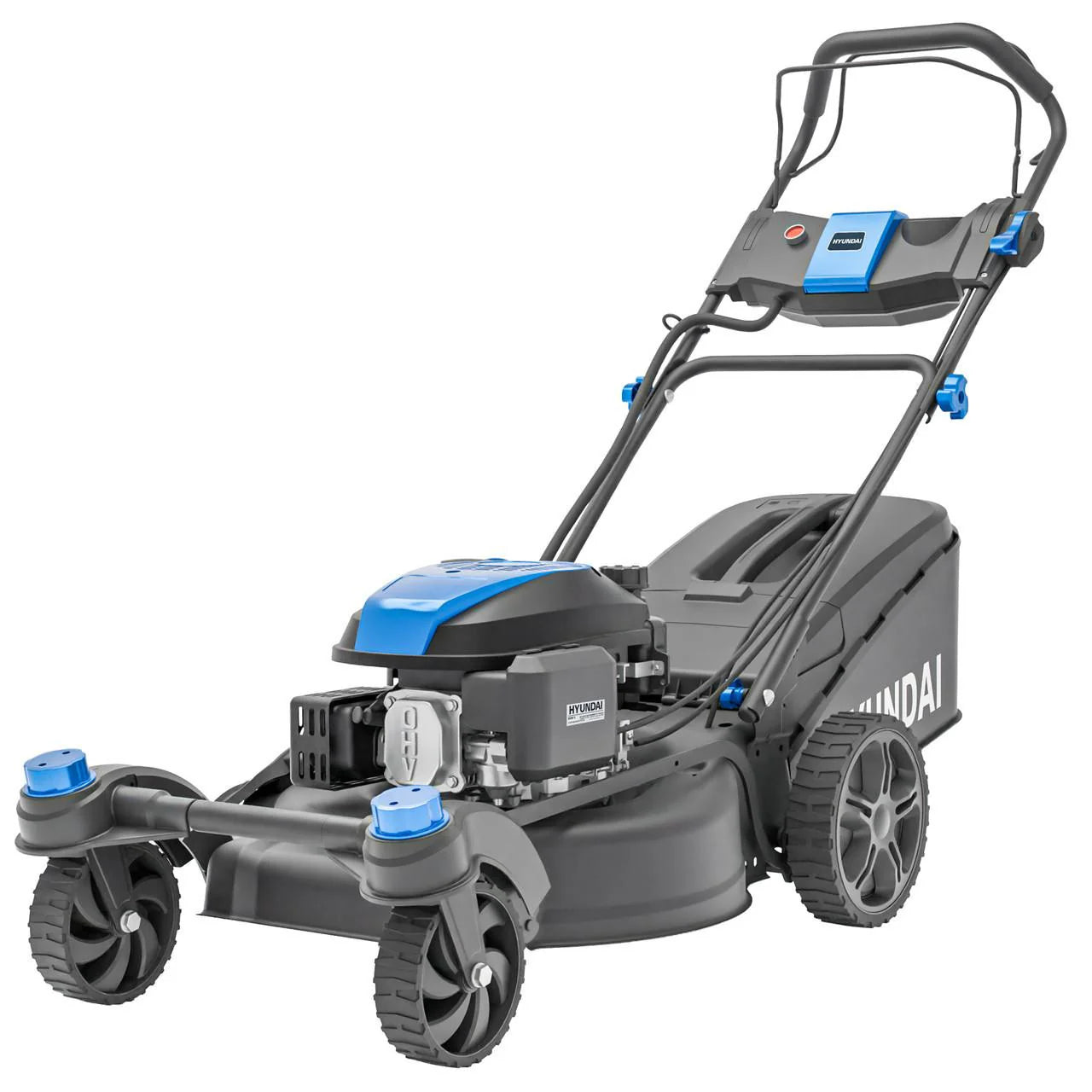 Hyundai HYM20200SPEZX Zero Turn Self-Propelled Electric Start Petrol Lawnmower 20"/51cm
