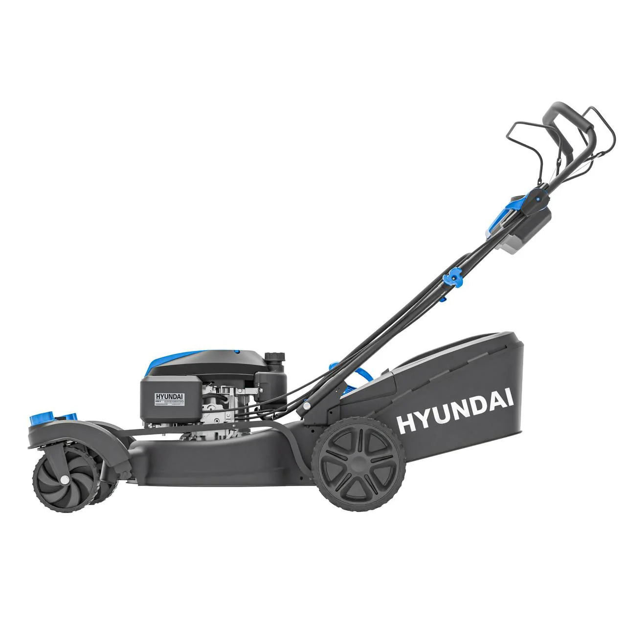 Hyundai HYM20200SPEZX Zero Turn Self-Propelled Electric Start Petrol Lawnmower 20"/51cm