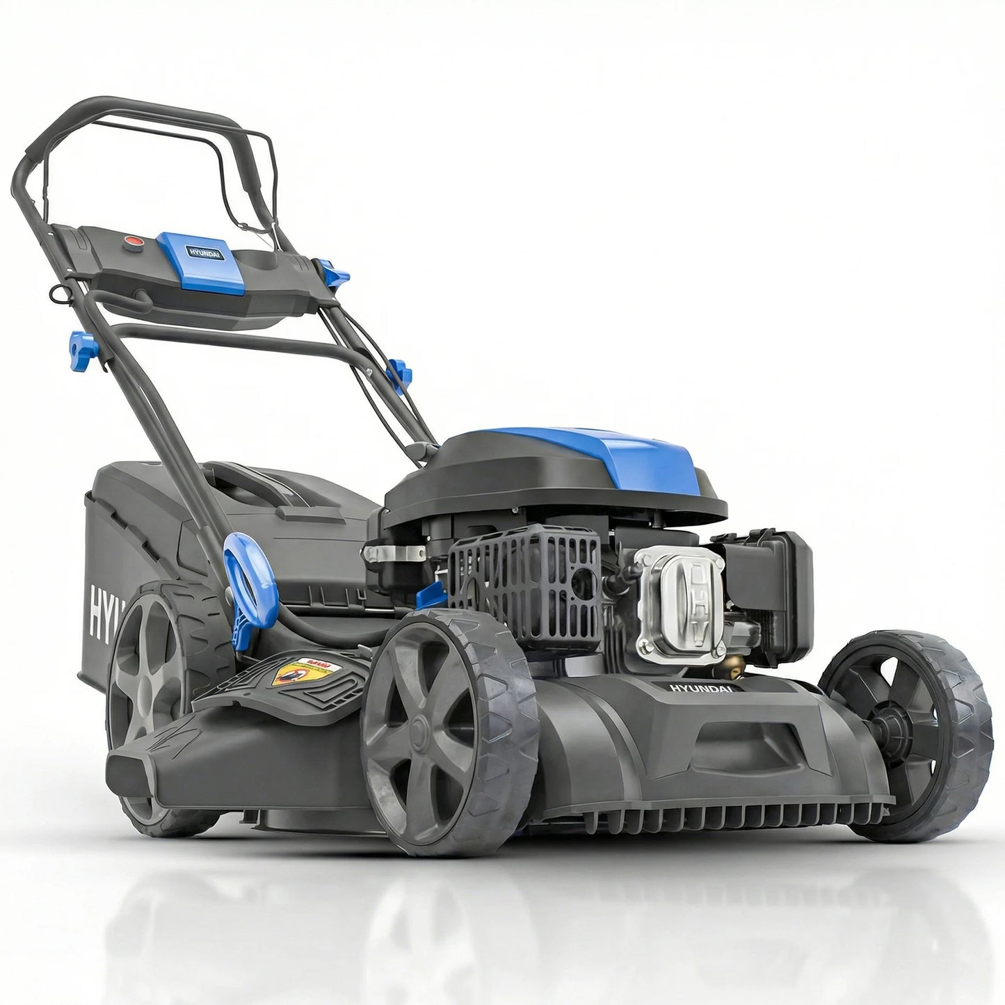 Hyundai HYM22200SPEX Self-Propelled Electric Start Petrol Lawnmower 22"/56cm