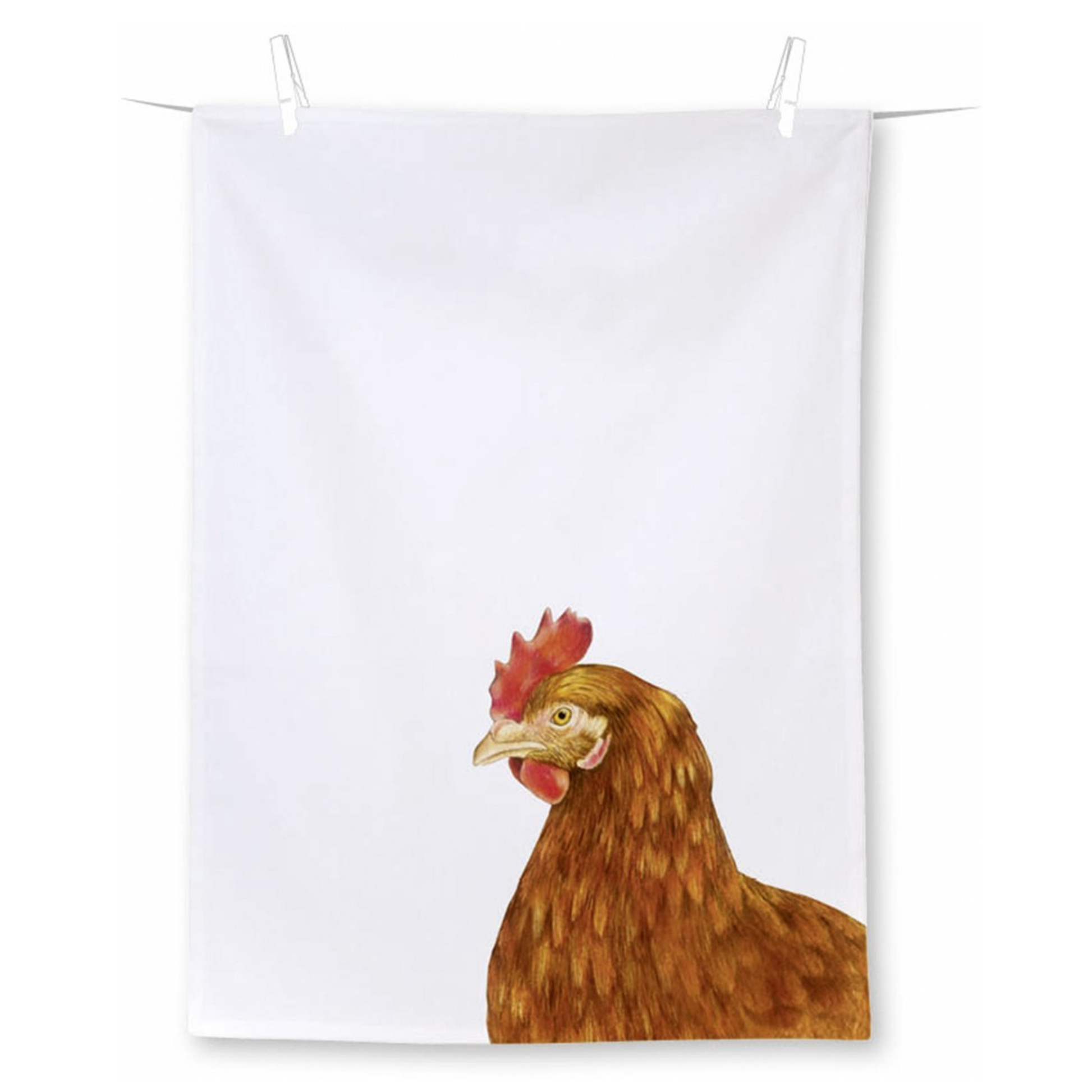 IHR Farm Hen Towel