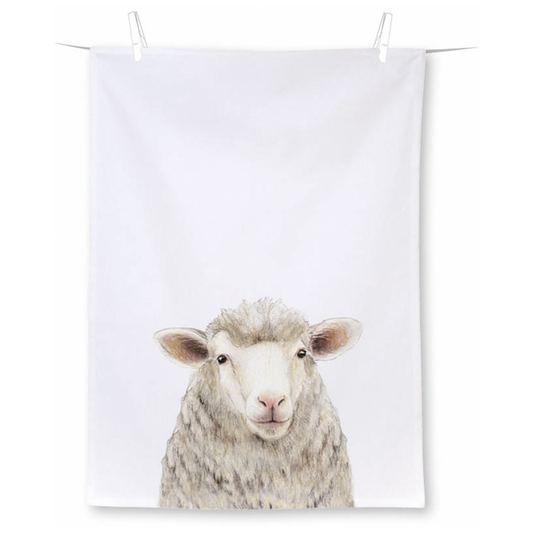 IHR Farm Sheep Tea Towel