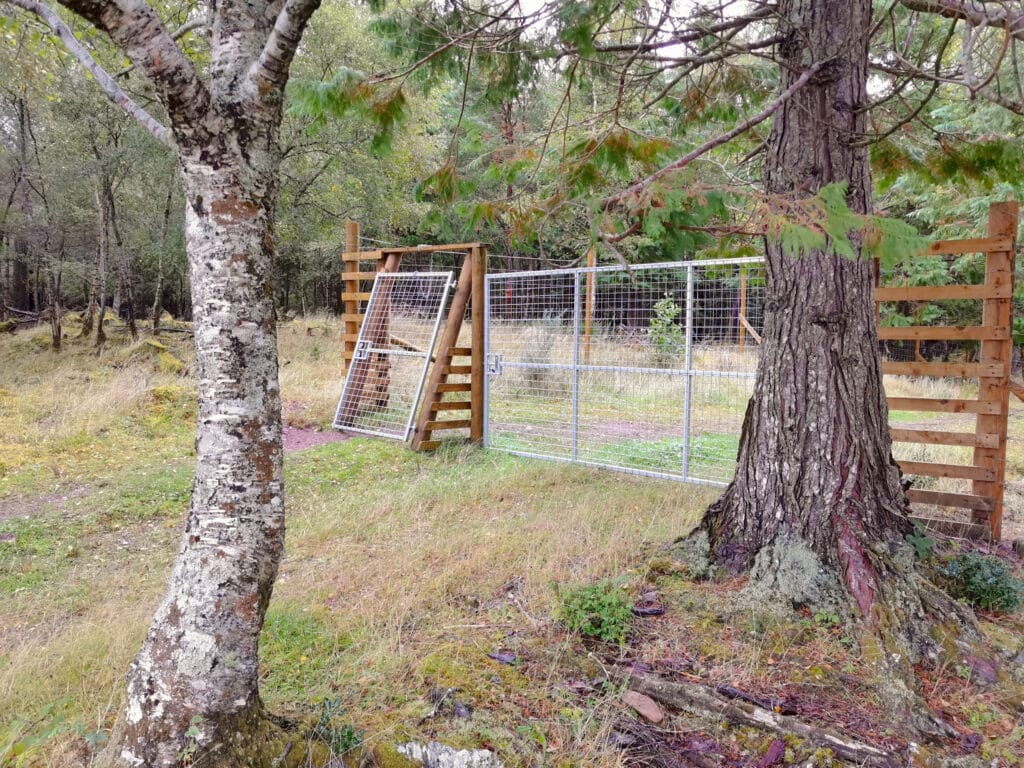 Gate -  Galvanised Full Mesh Deer Gate 3660mm x 1860mm