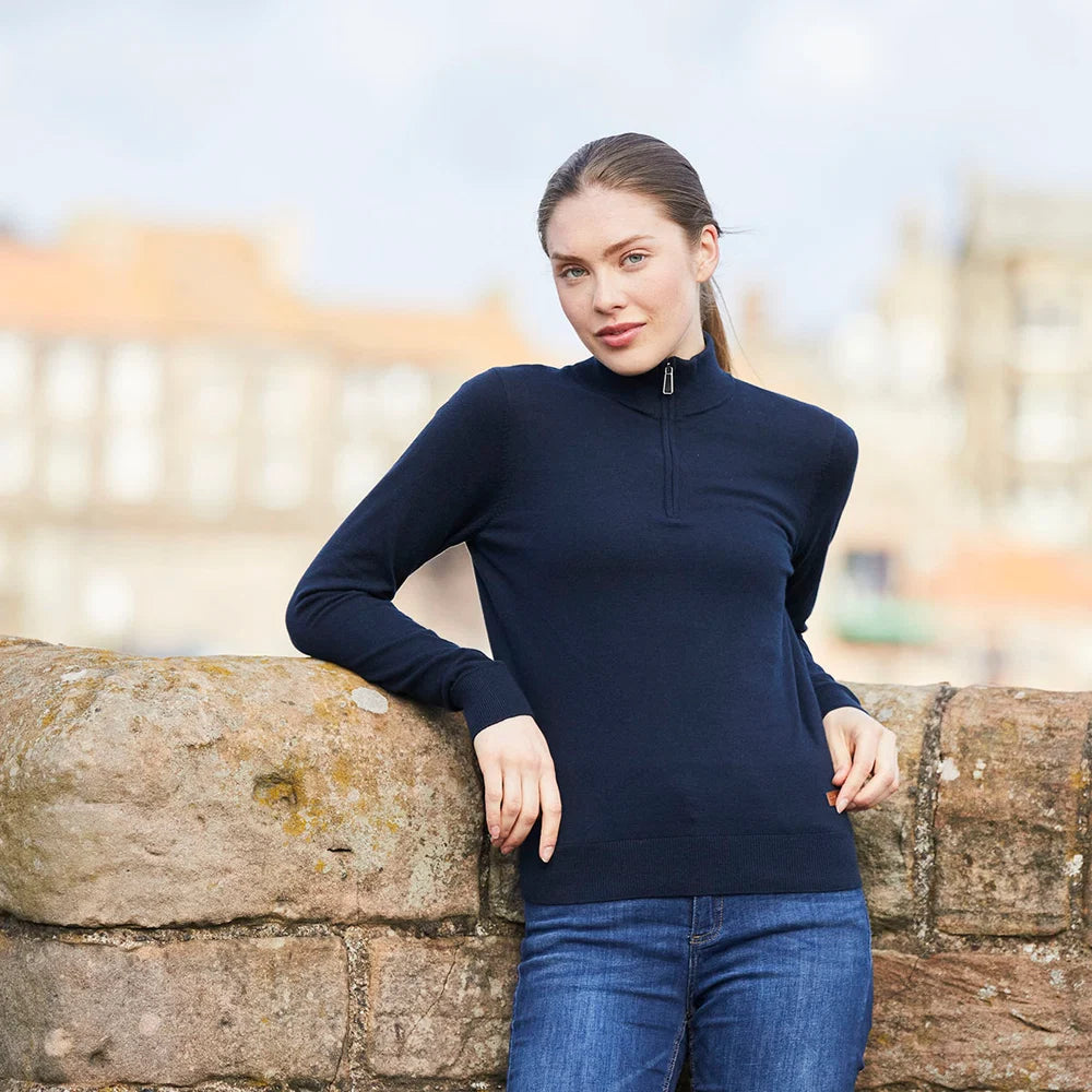 Ridgeline Women's Melford Knit 1/4 Zip Jumper